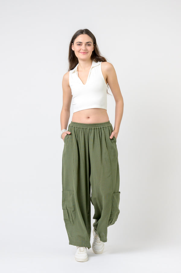 Ava Pants - Olive
