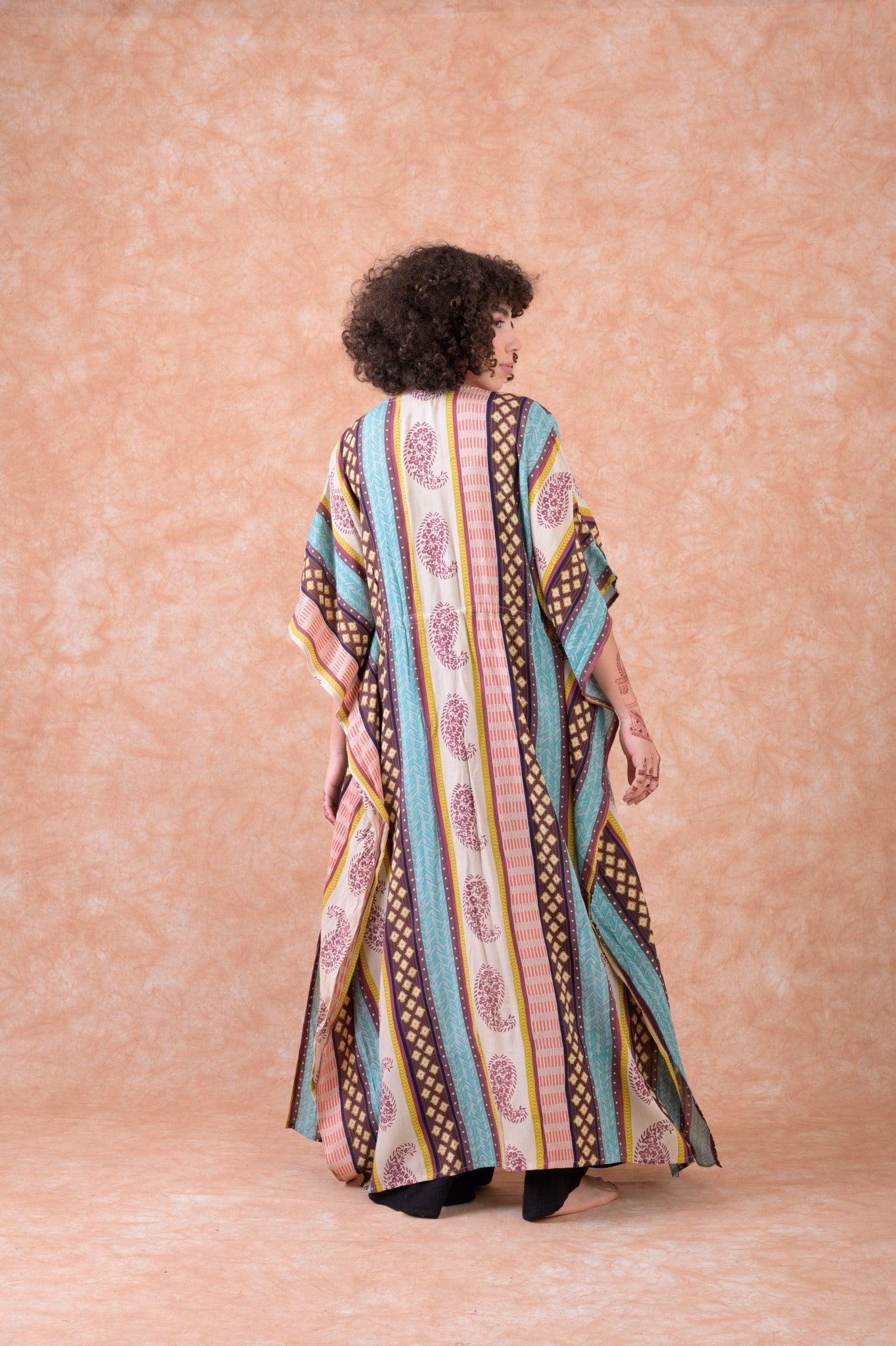 Rhea Fortune Long Kaftan
