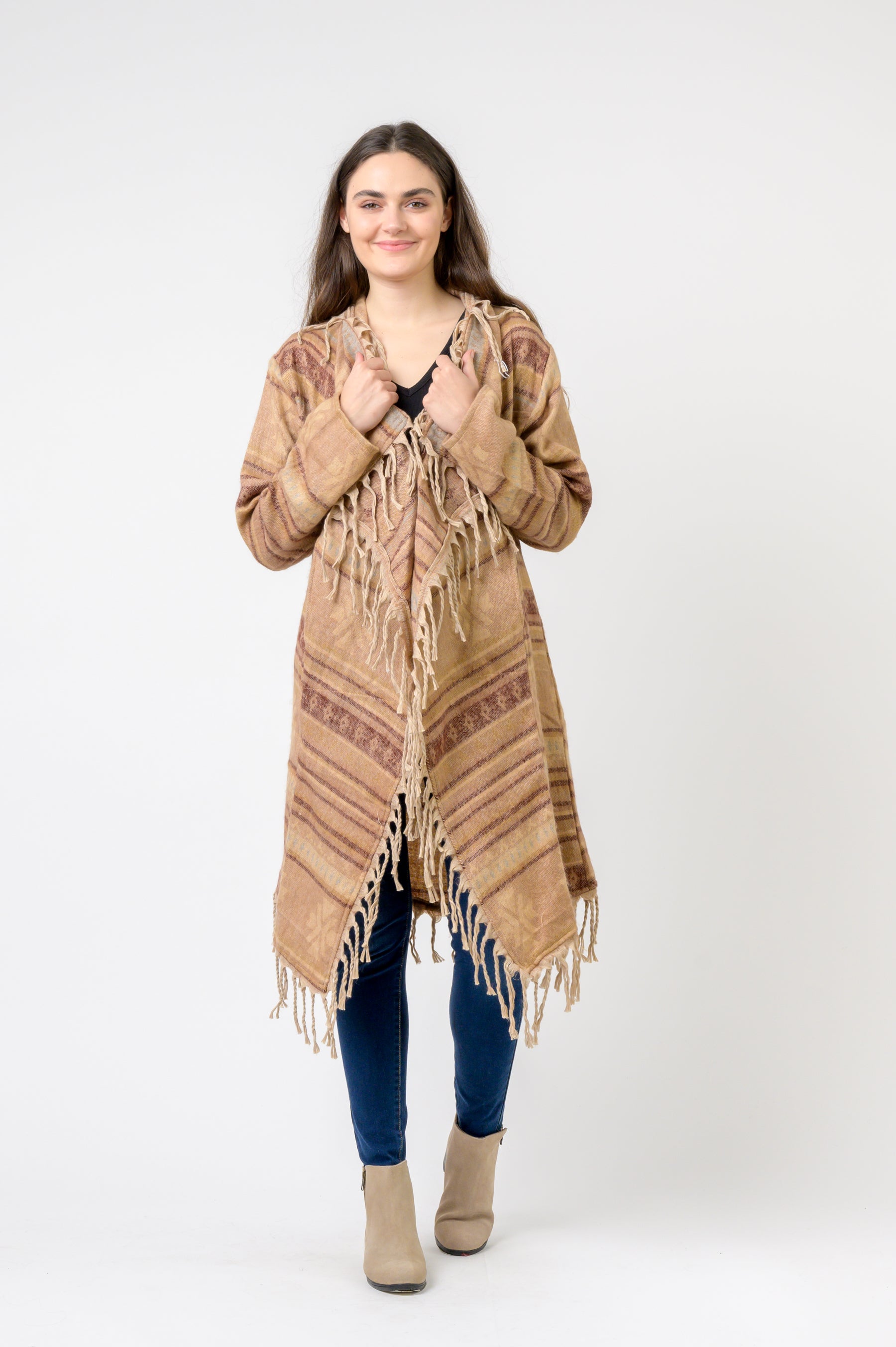 Nepali Plain Jhalar Robe - Assorted