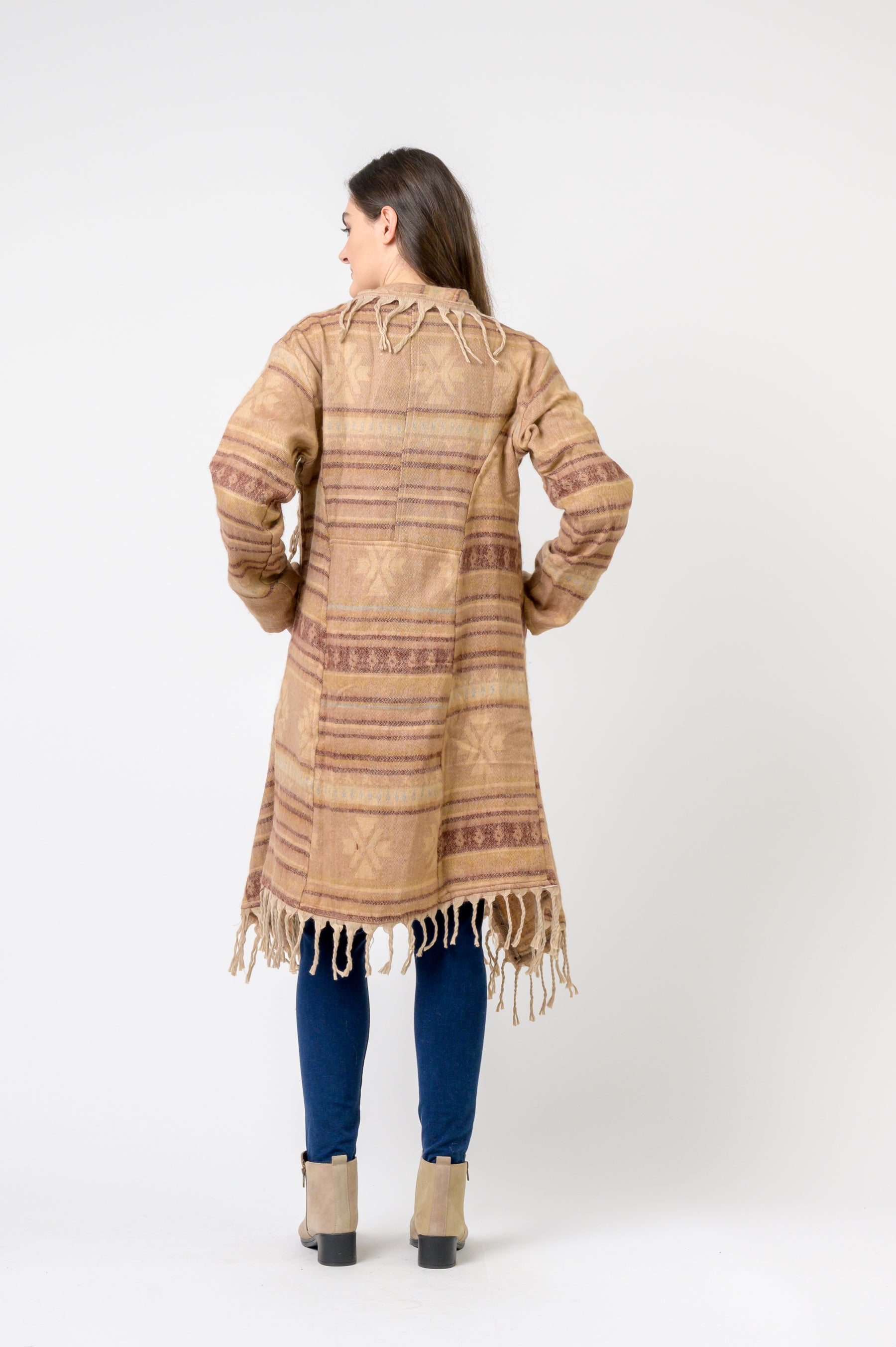 Nepali Plain Jhalar Robe - Assorted