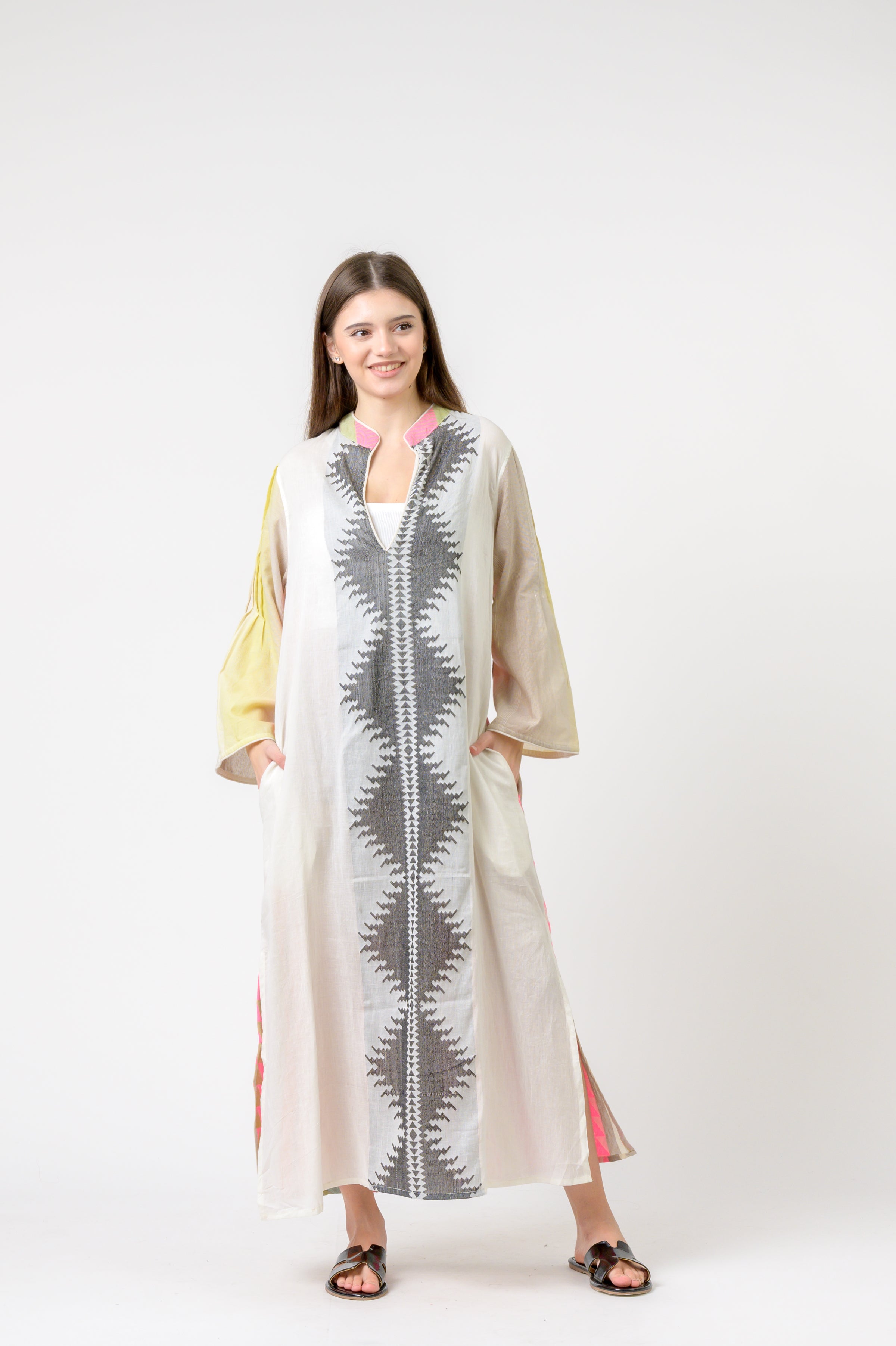 Full Length Print Kaftan
