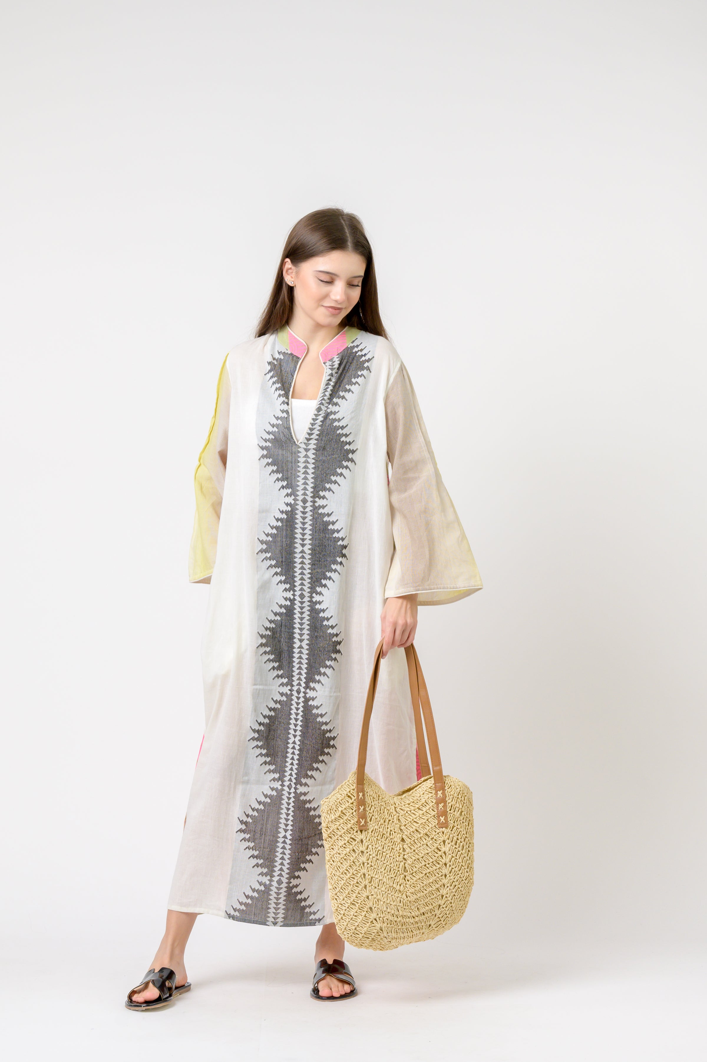 Full Length Print Kaftan