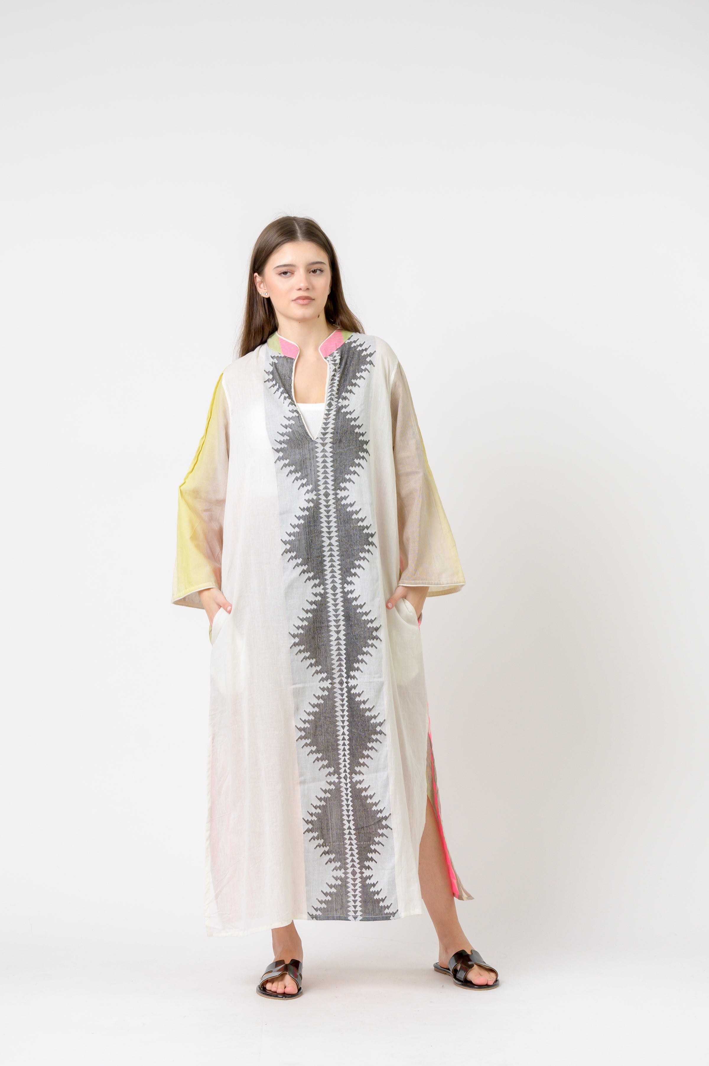 Full Length Print Kaftan