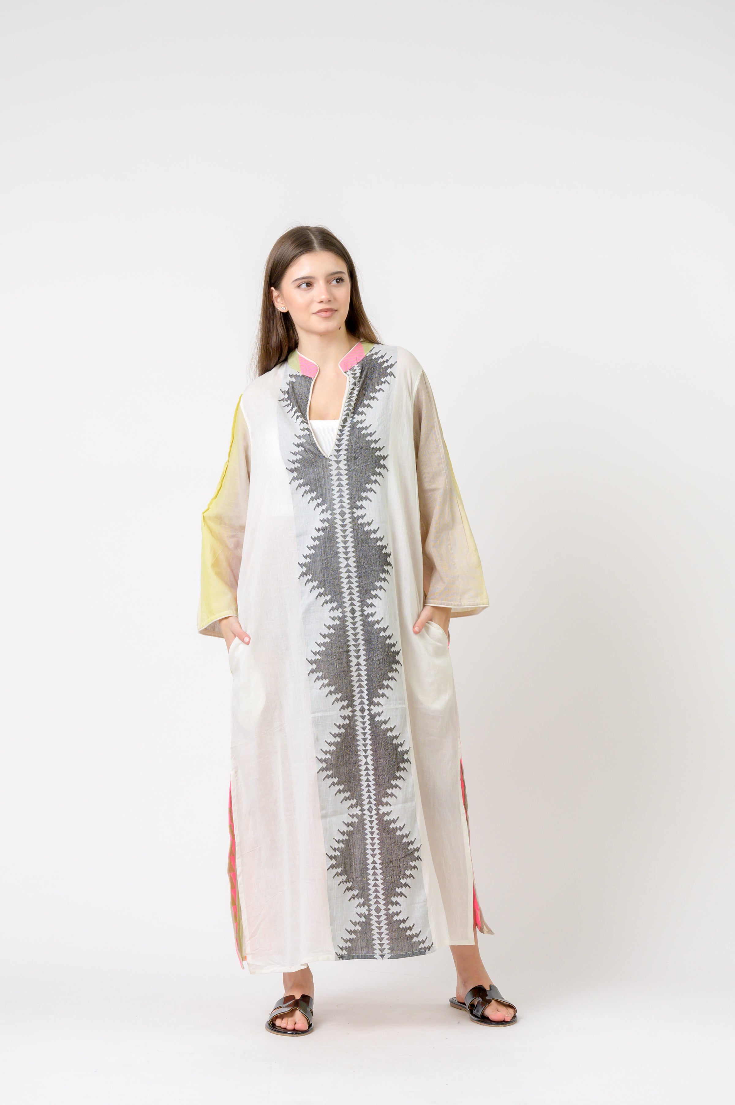 Full Length Print Kaftan