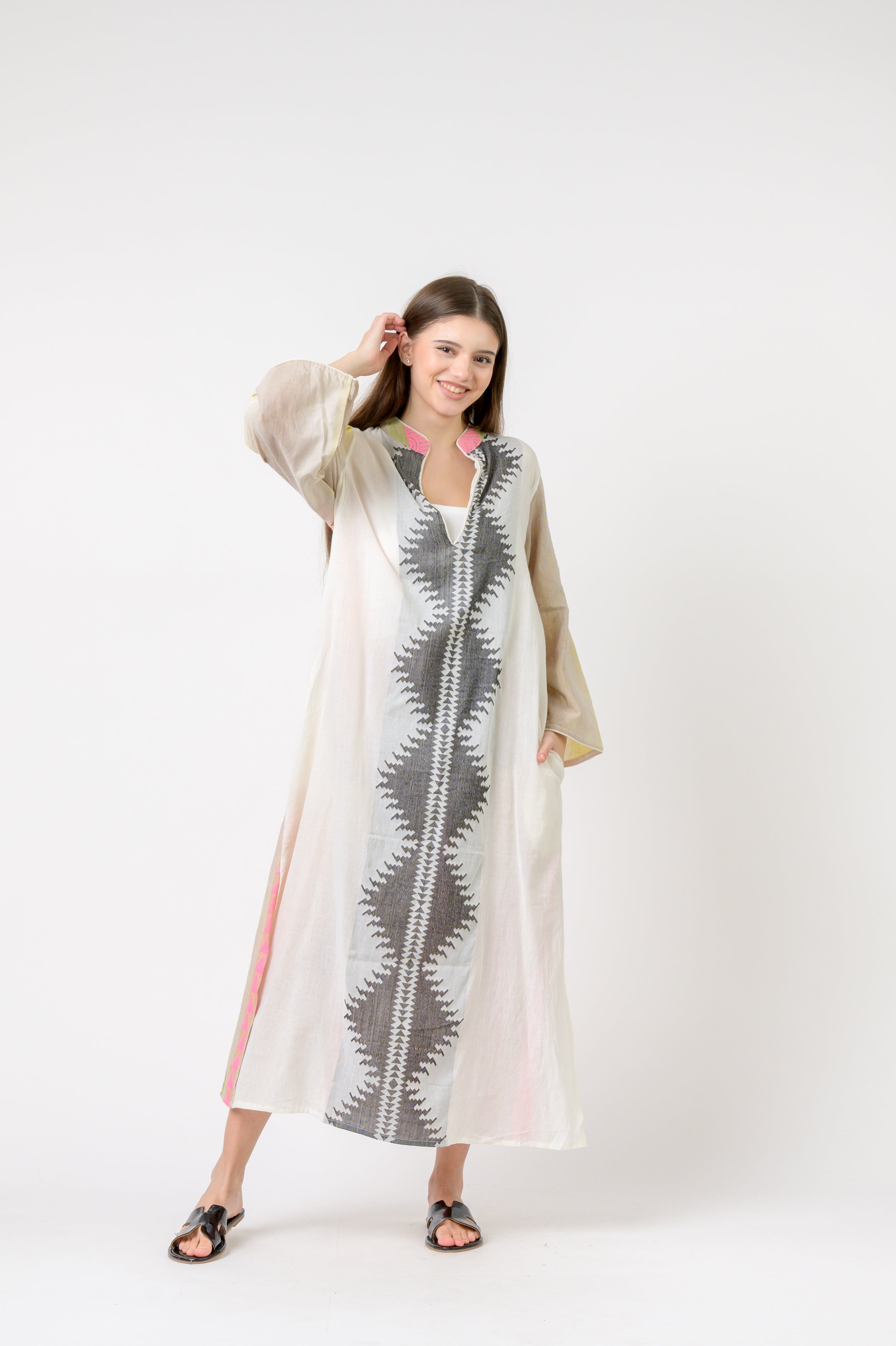 Full Length Print Kaftan