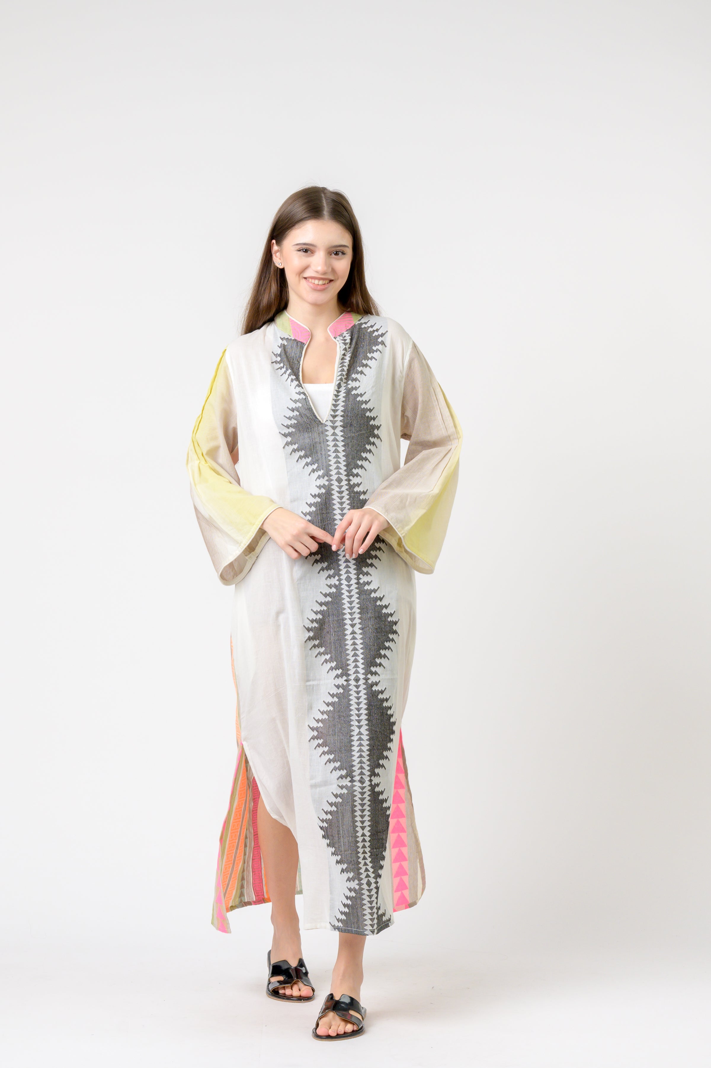 Full Length Print Kaftan