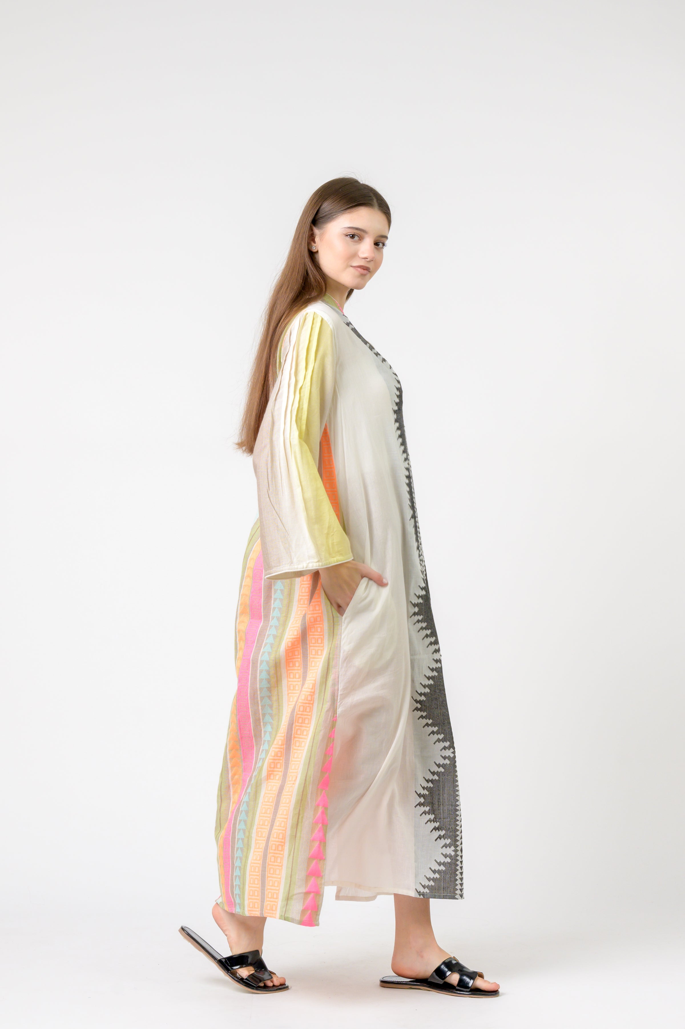 Full Length Print Kaftan