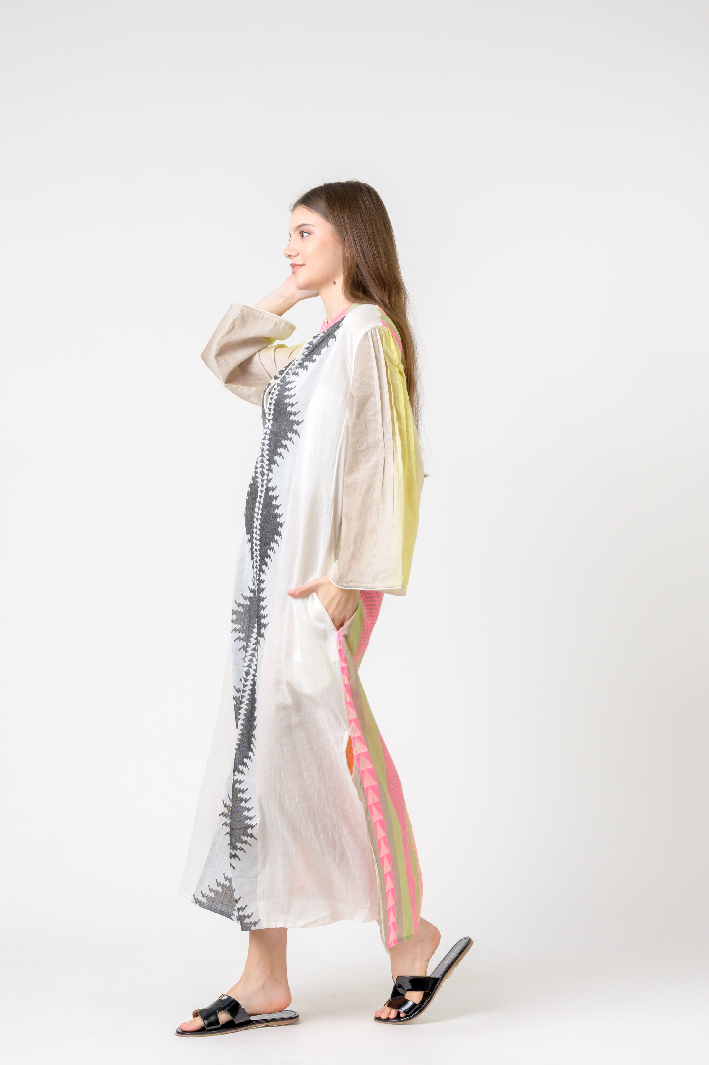 Full Length Print Kaftan