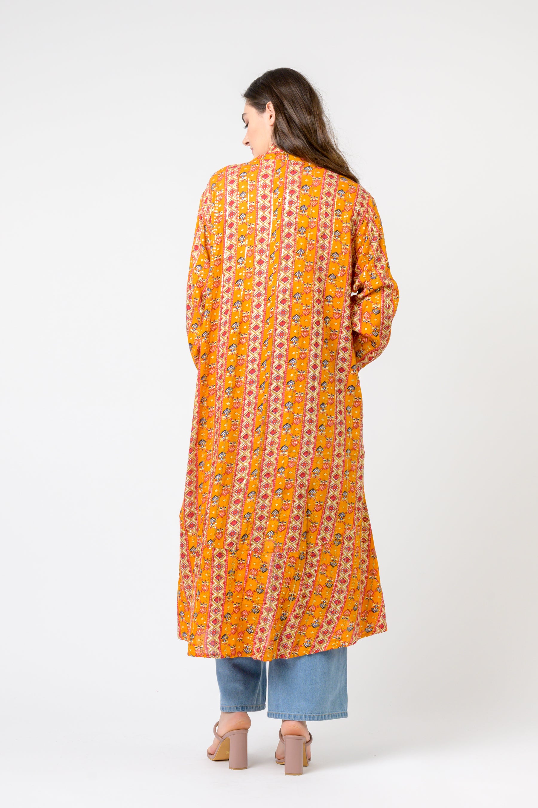 Banded Fashion Duster