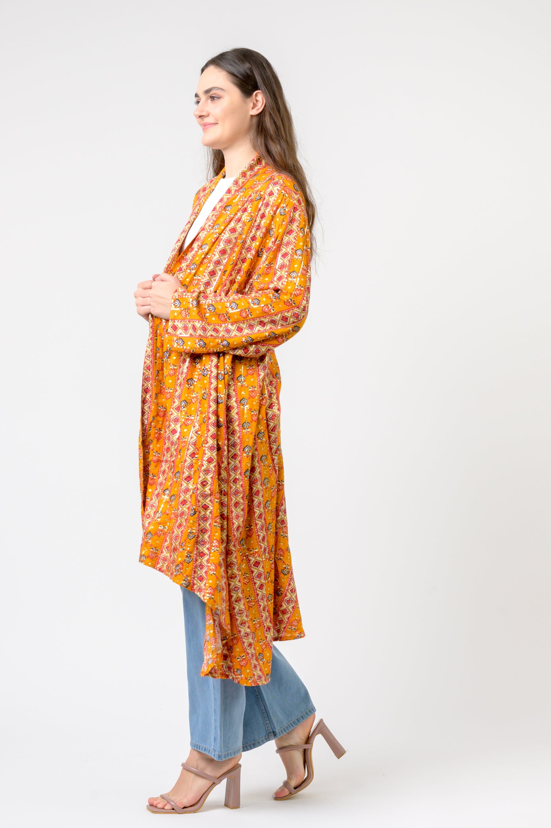 Banded Fashion Duster