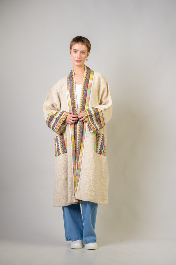 Oversized Duster - Natural