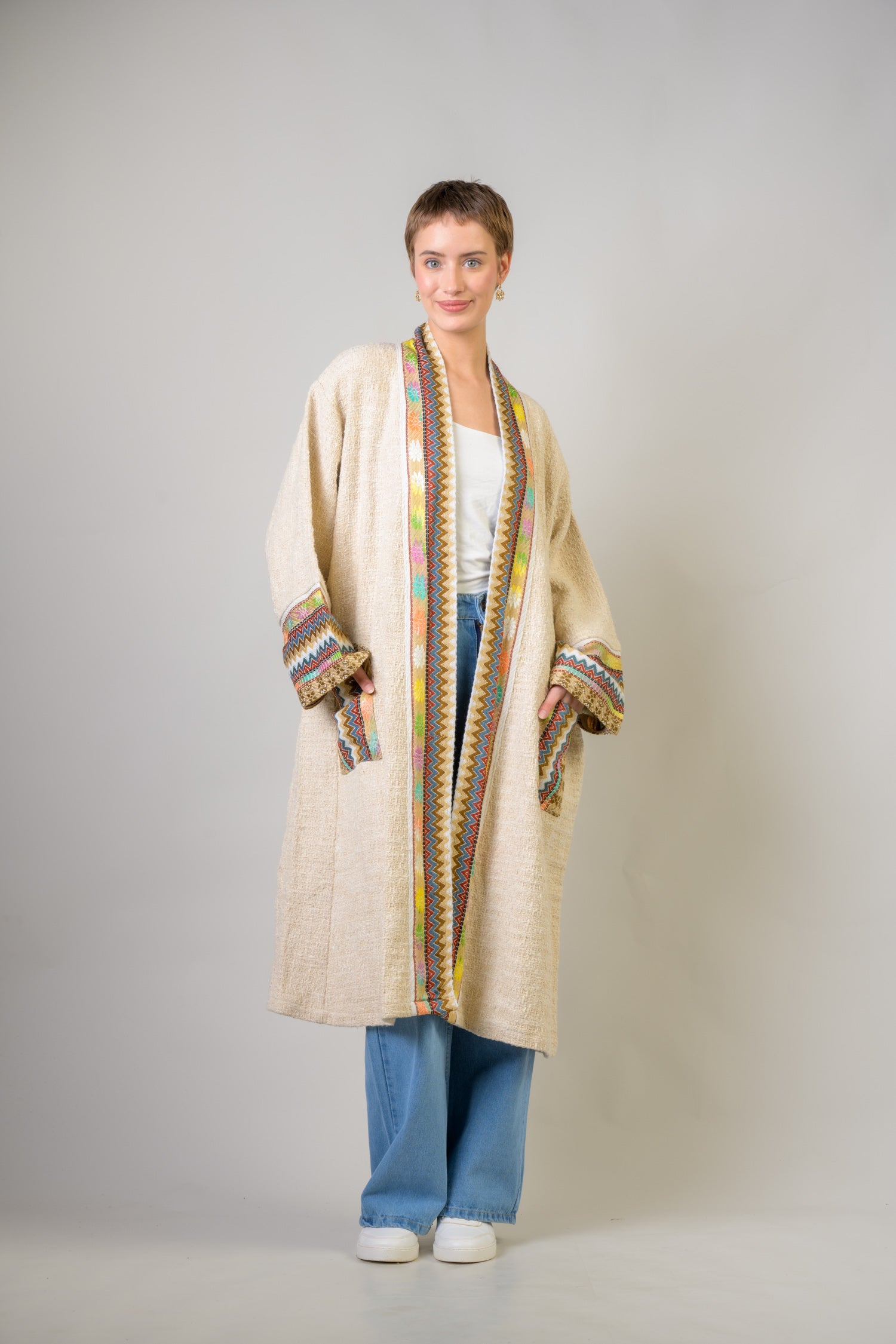 Oversized Duster - Natural