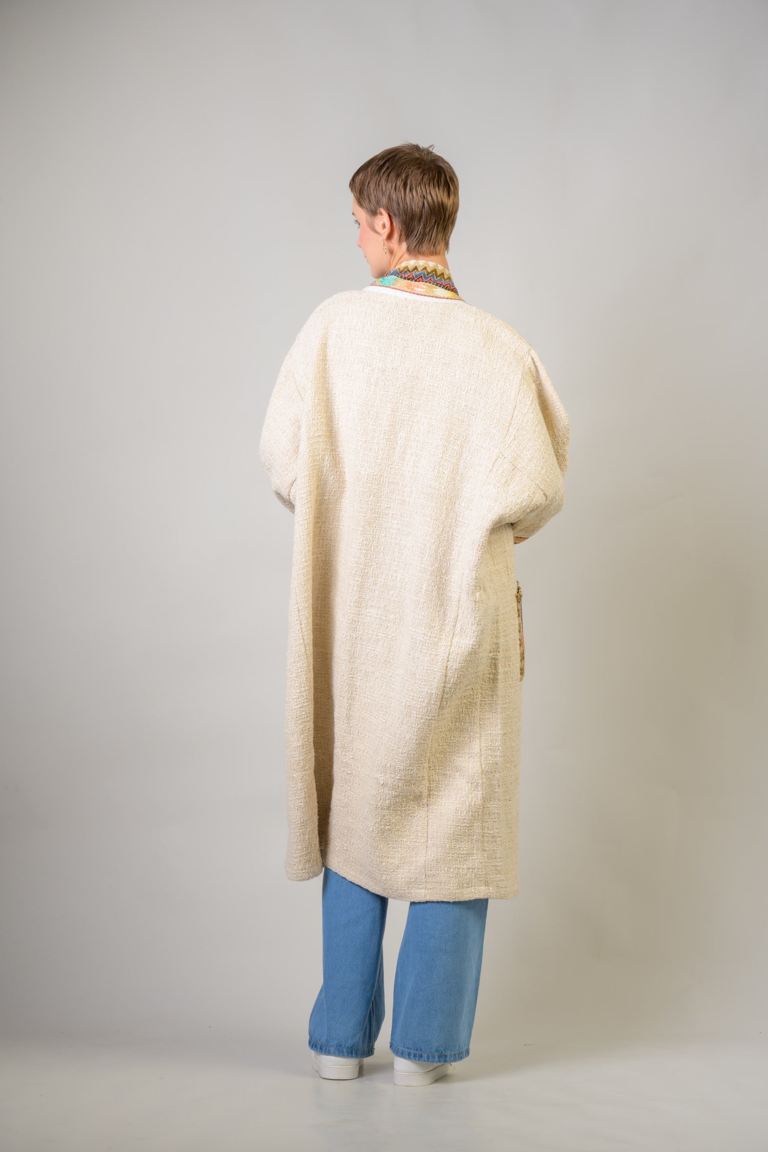 Oversized Duster - Natural