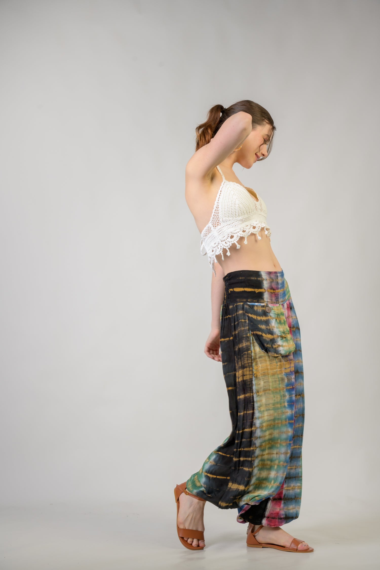 Tie-Dye Trouser