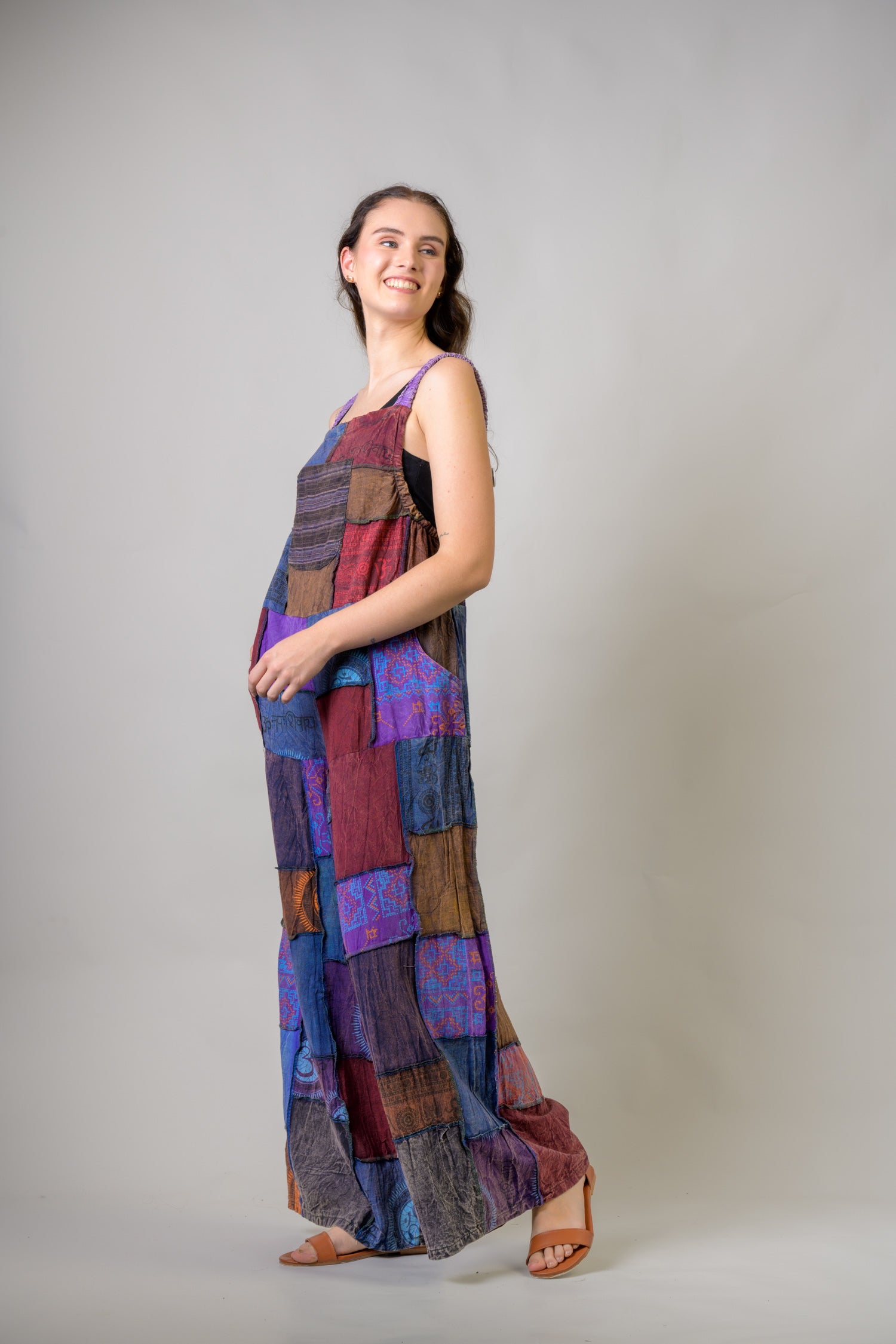Patch Pattern Jumper - Multicolor