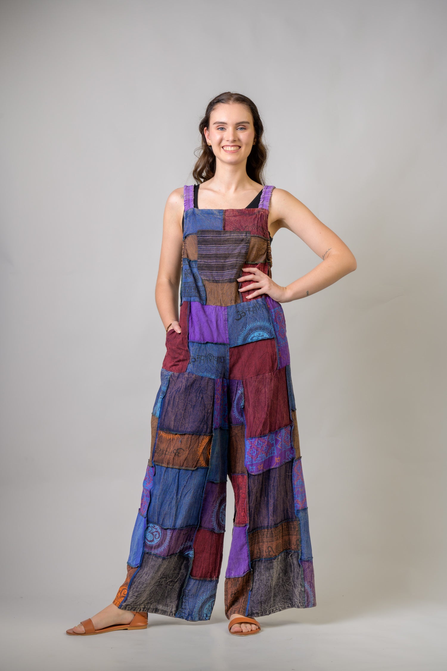 Patch Pattern Jumper - Multicolor