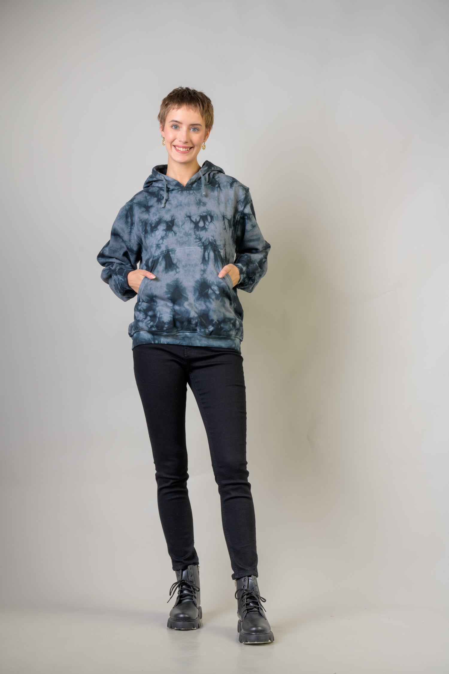 Rhea Cotton Tai-Dai Hoodie