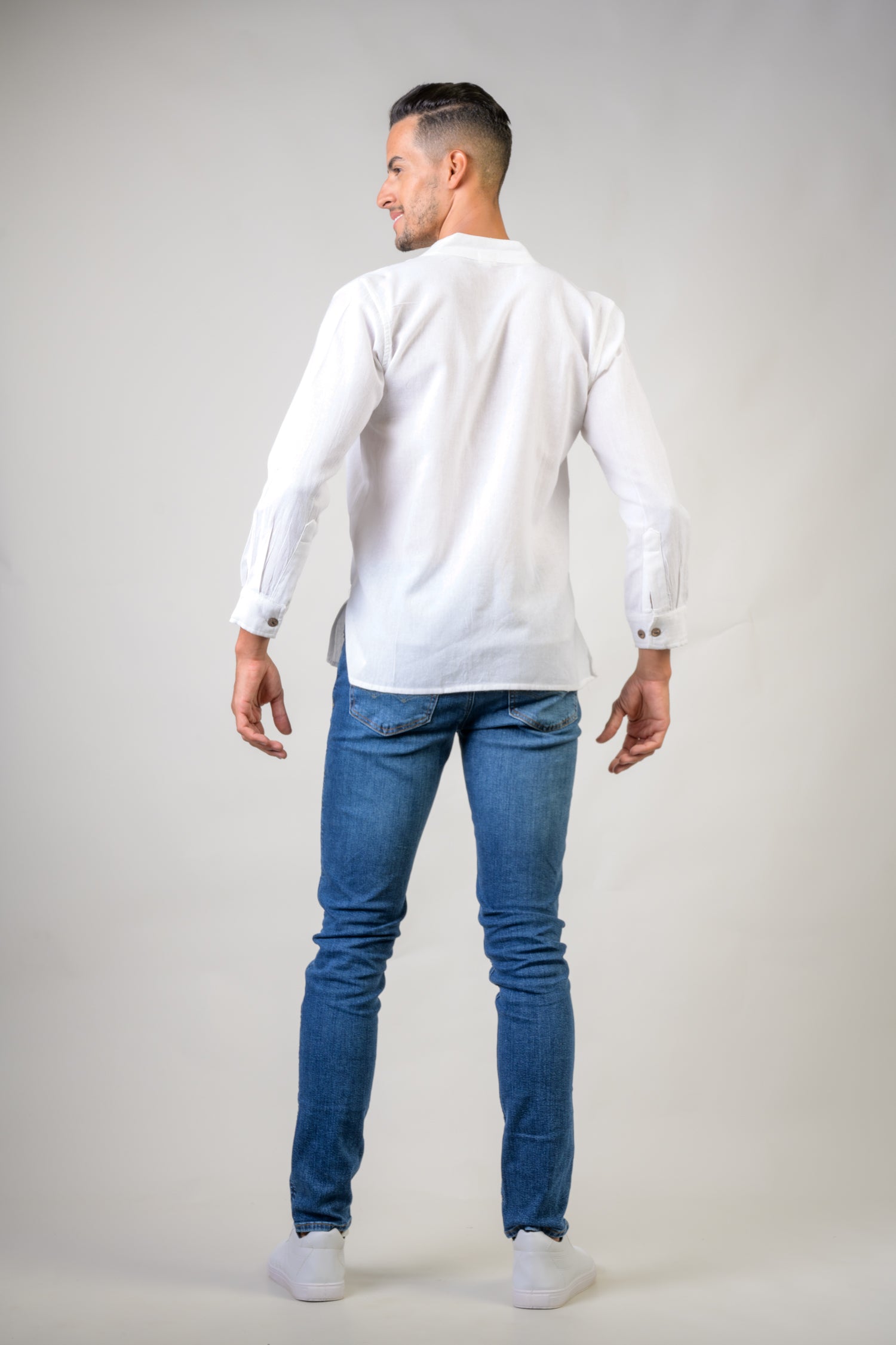 Rhea Cotton Pocket Shirt