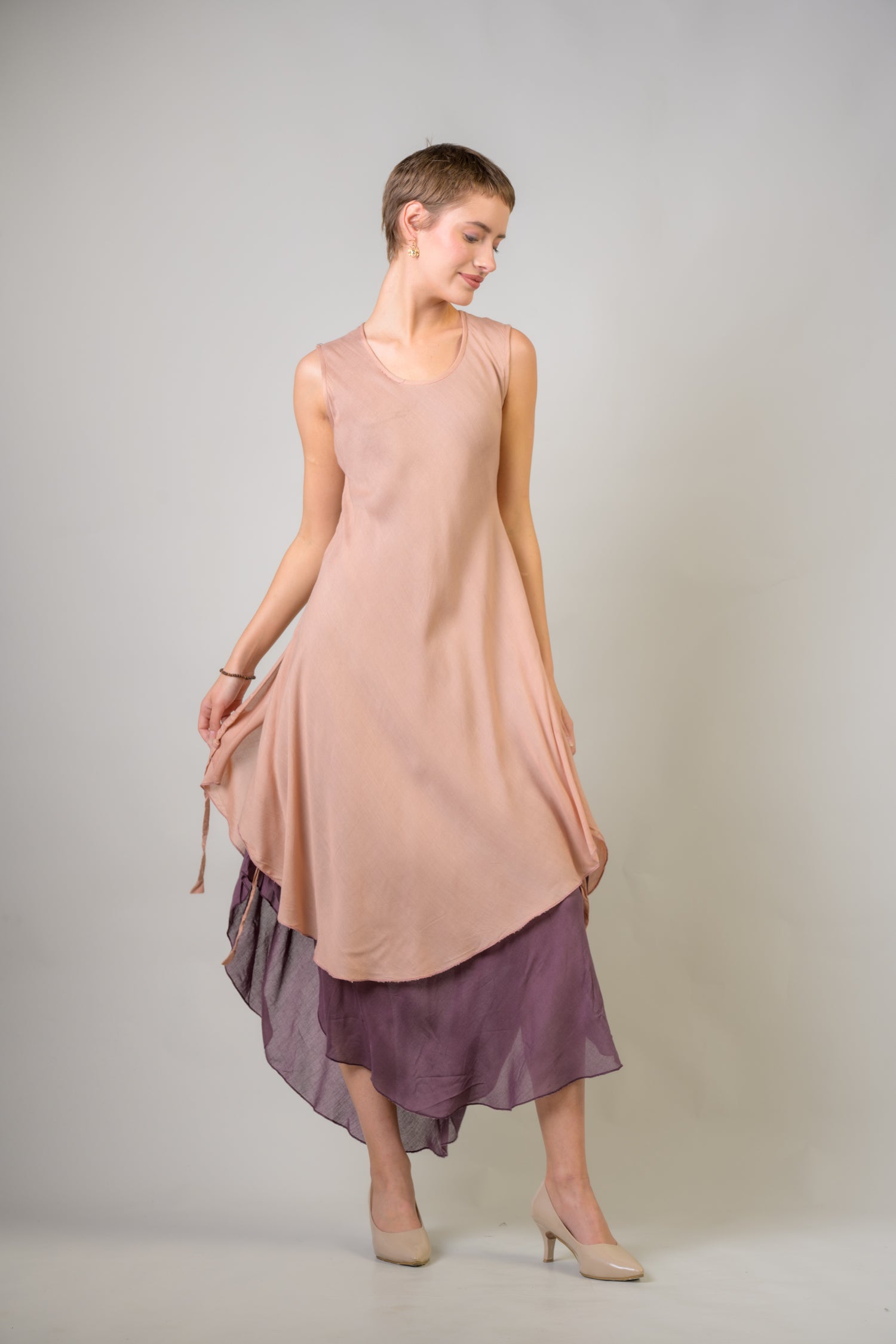 Rhea Double Umbrella Dress