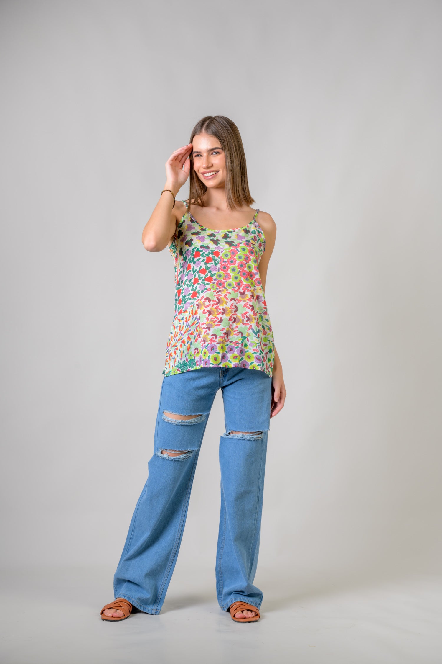 Rhea Flower Garden Tank Top