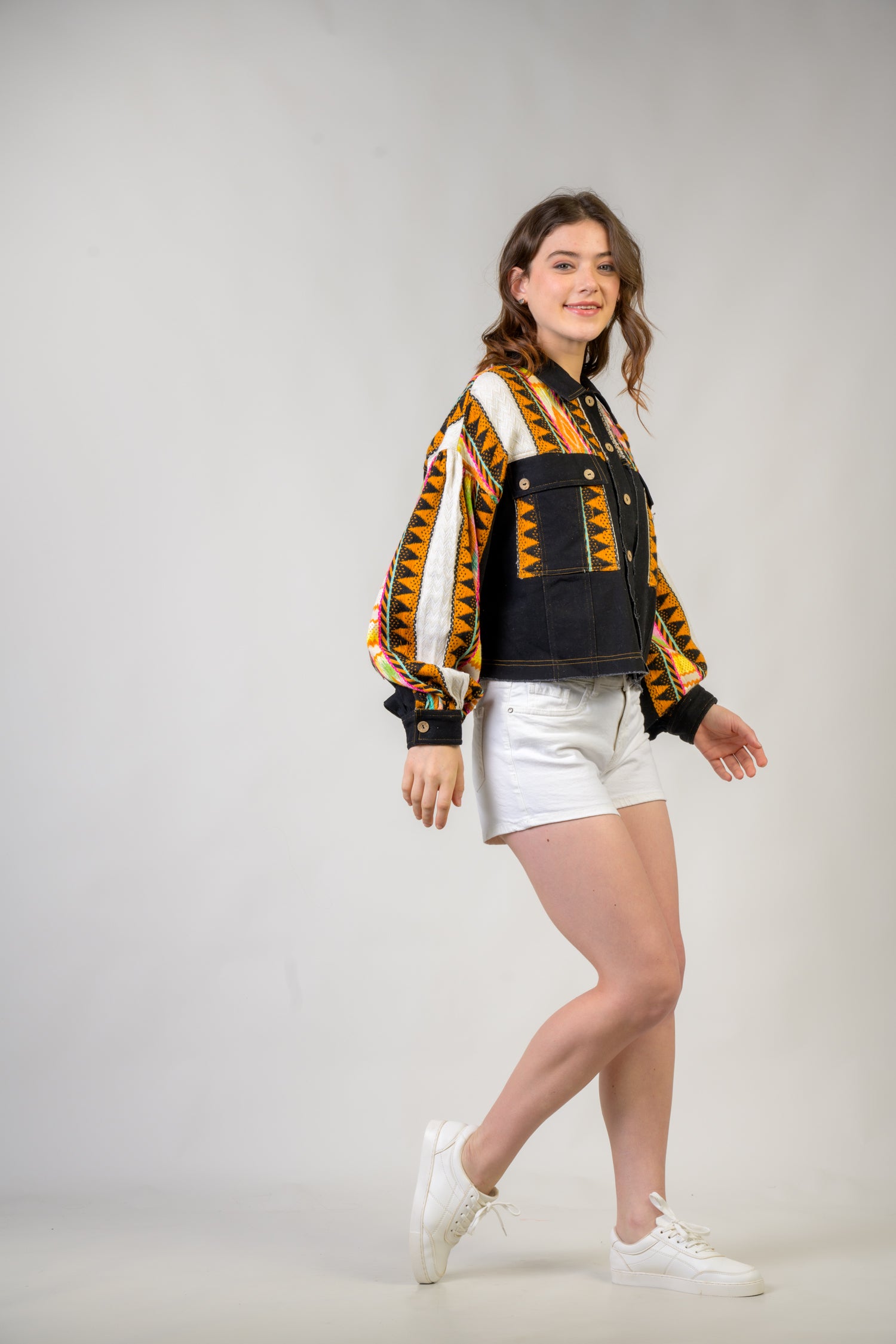 Rhea Hannah Crop Jacket