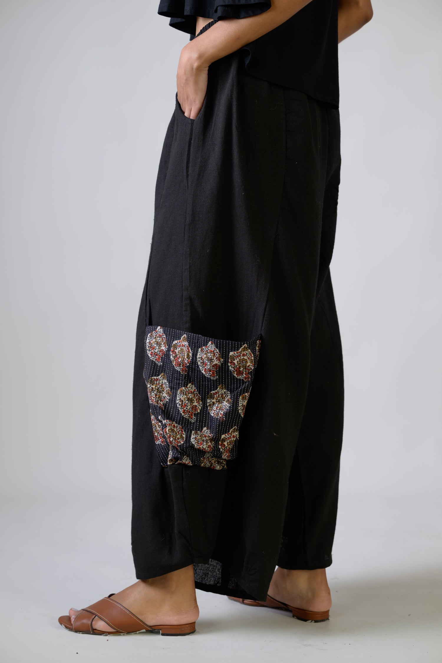 Katha Print Pocket Pants