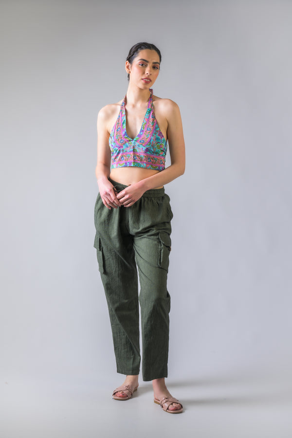 Rhea Delicate Print Top