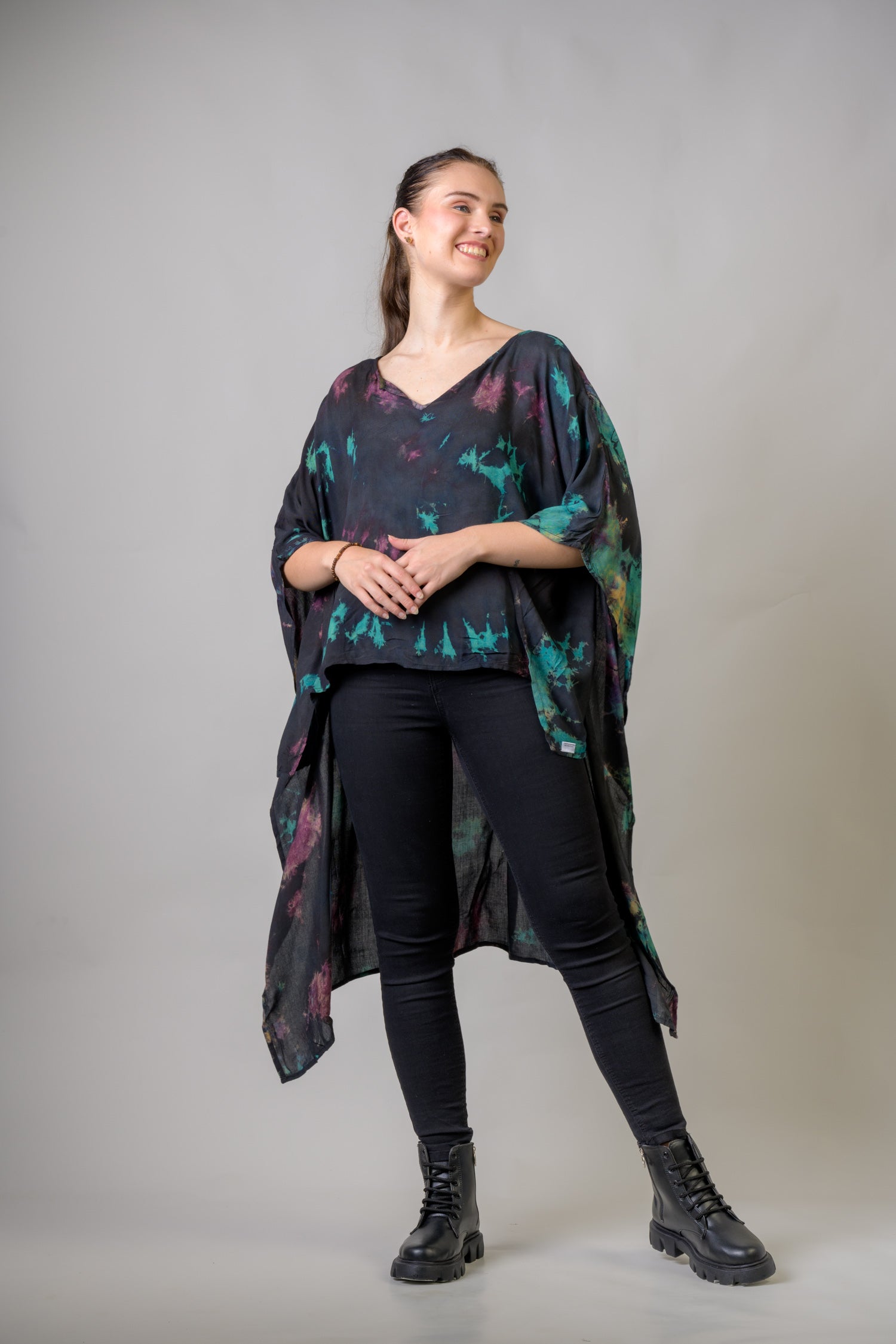 Rhea Jumble Pattern Kaftan