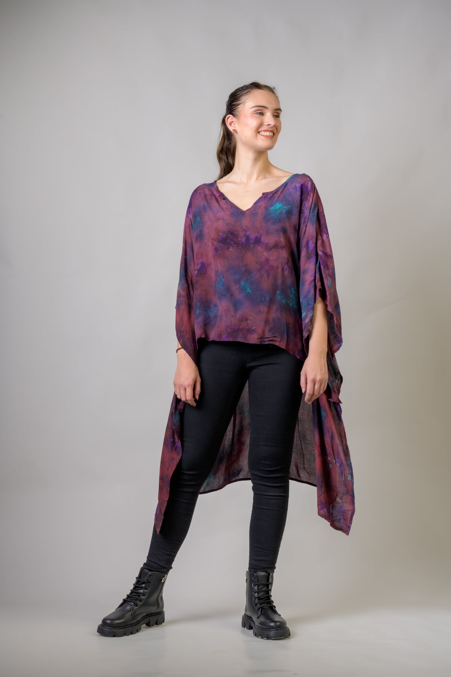 Rhea Jumble Pattern Kaftan