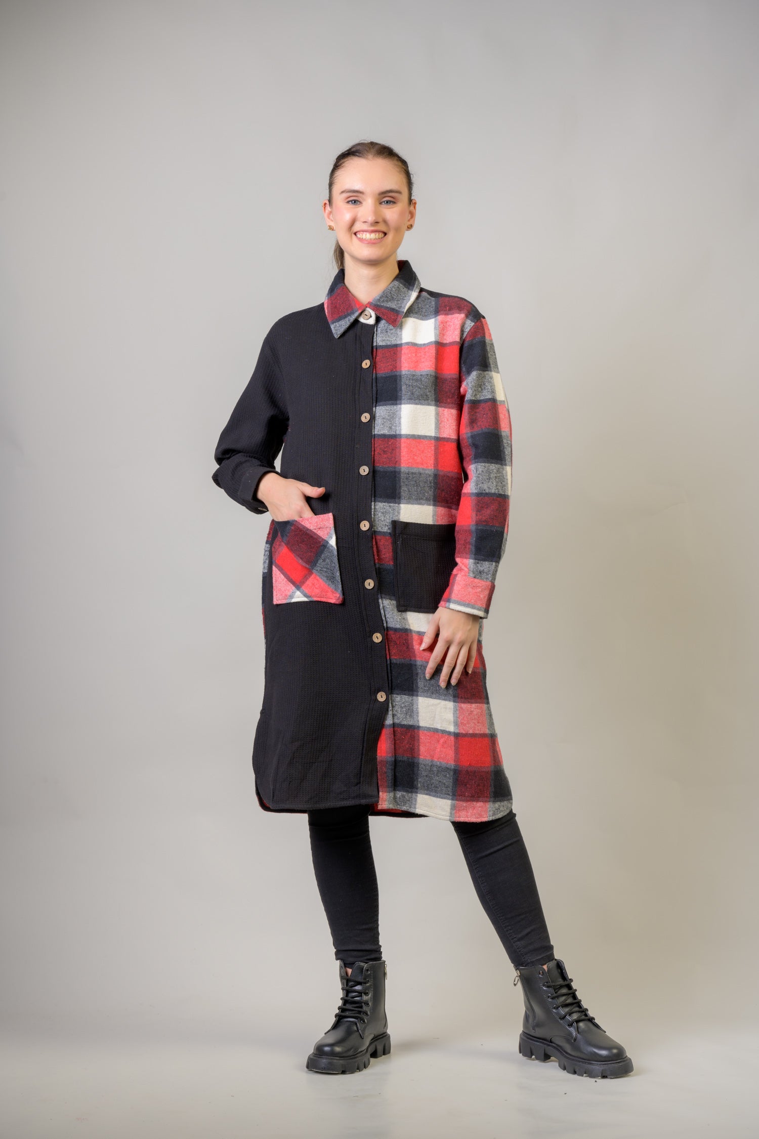 Rhea Mimosa Shirt Dress