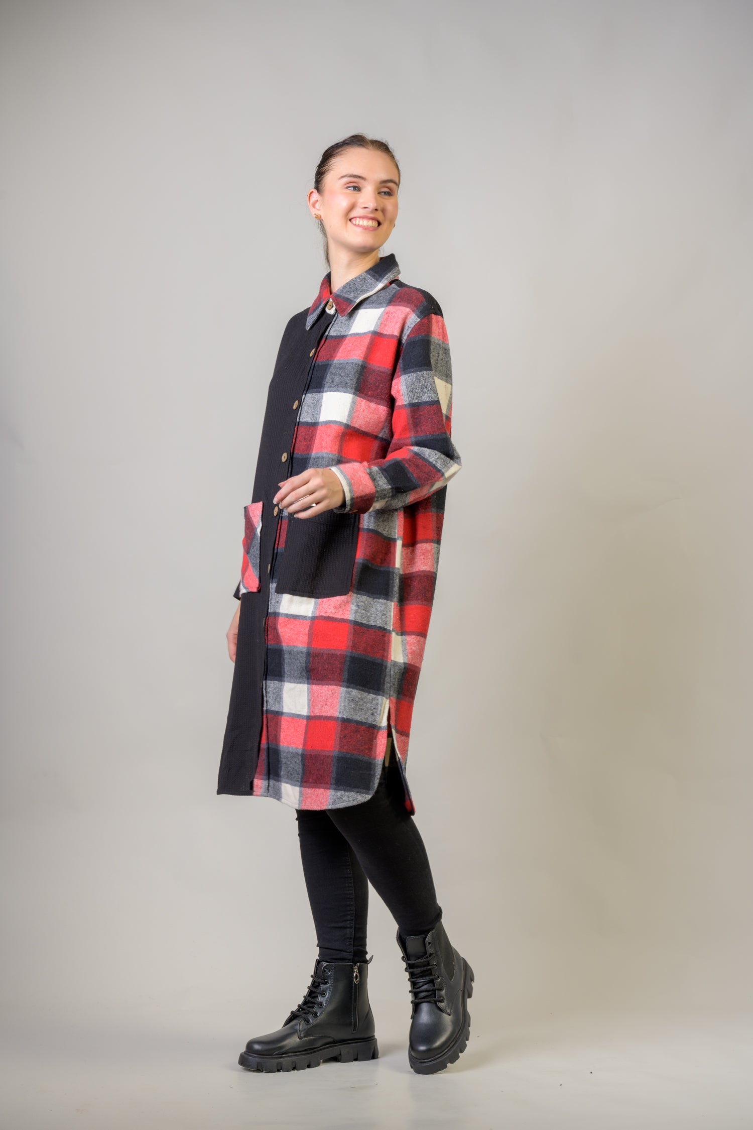 Rhea Mimosa Shirt Dress