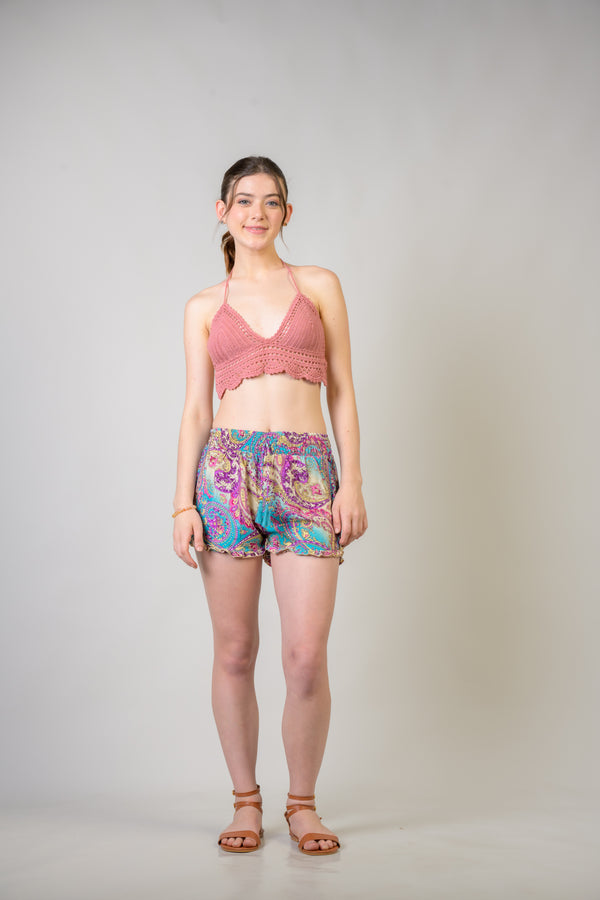 Patterned Bobbin Shorts
