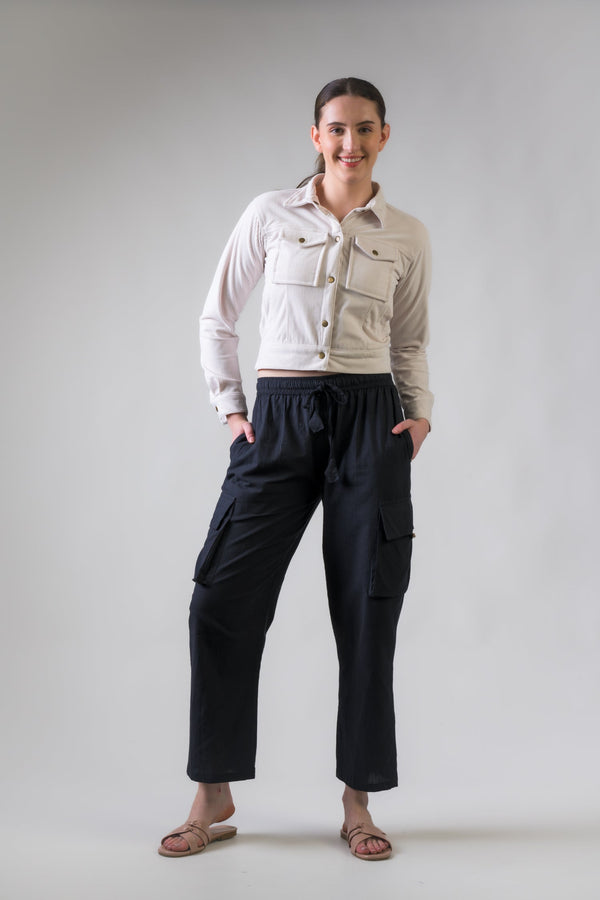 Smooth Style Long Sleeve Top - White