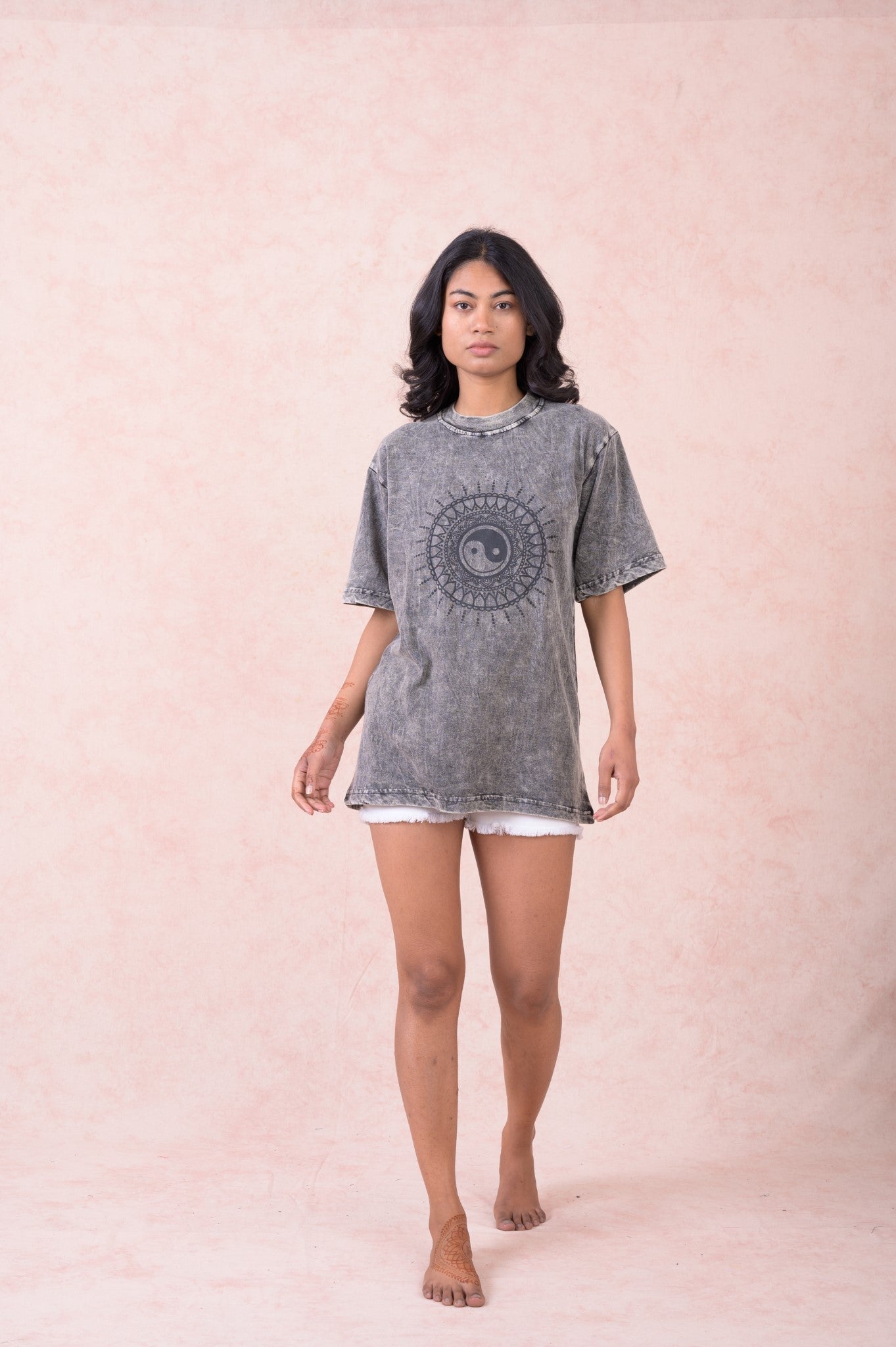 Rhea Yin Yang Mandala T-Shirt