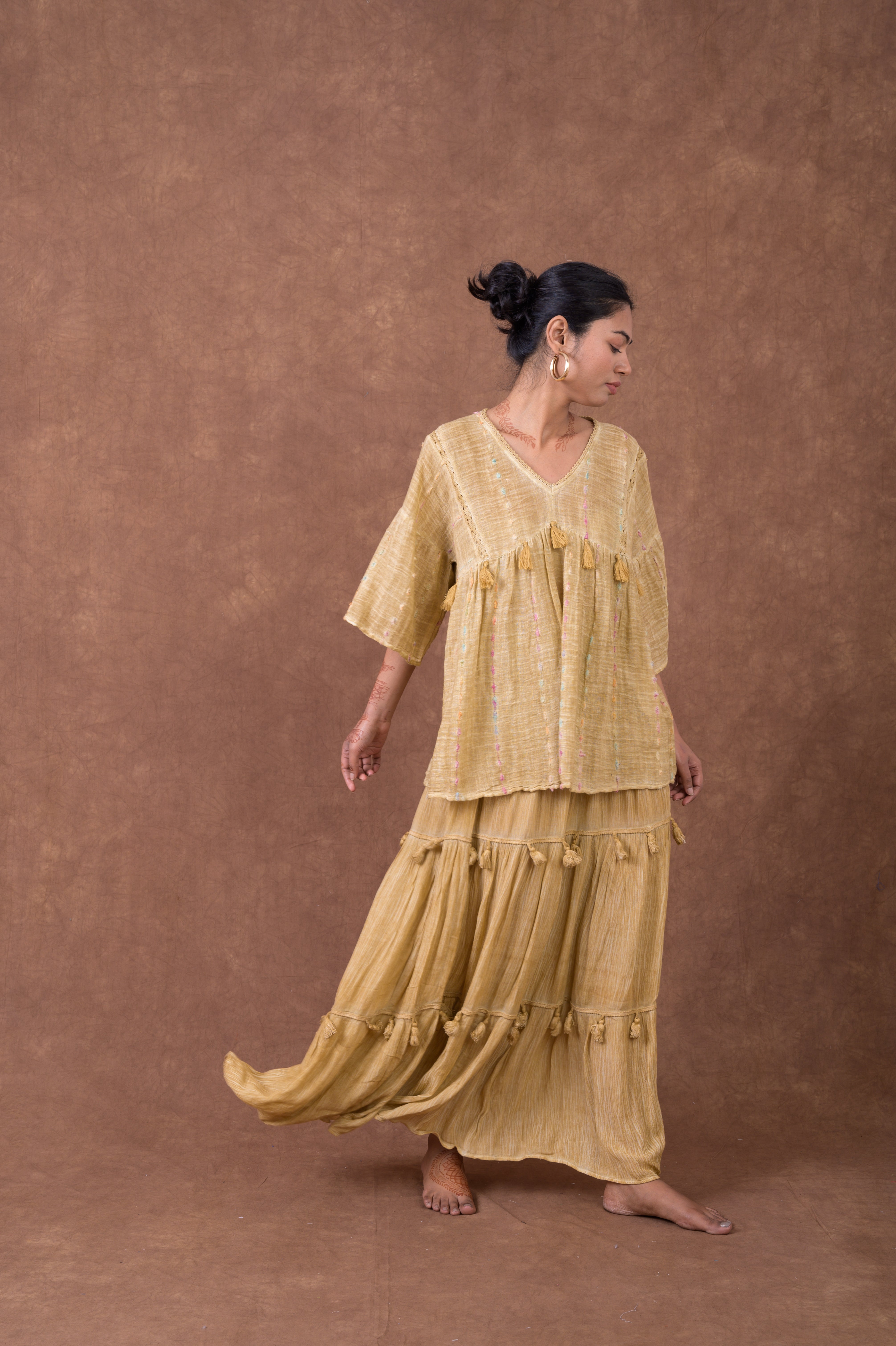 Rhea Fringe Skirt
