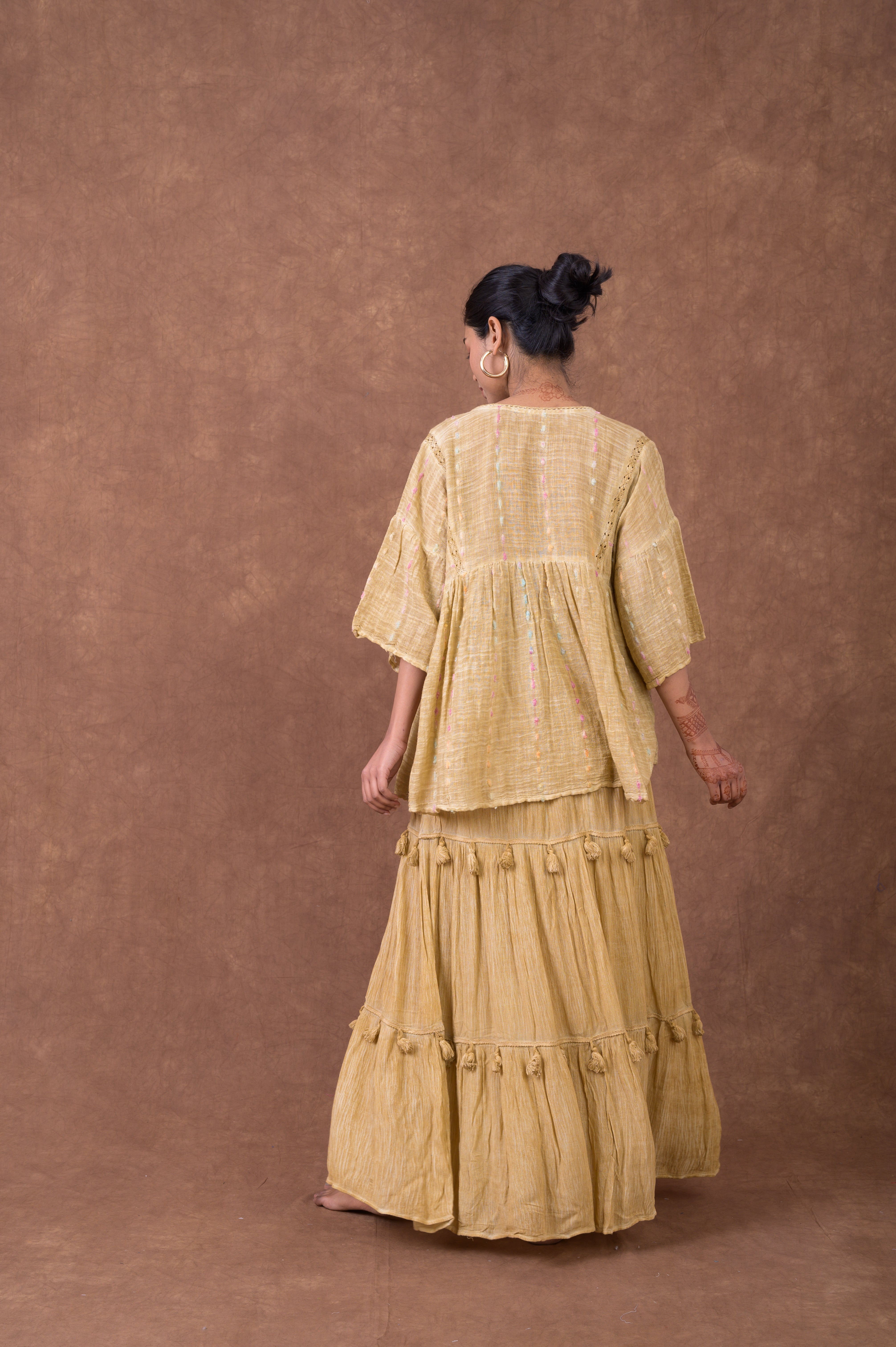 Rhea Fringe Skirt