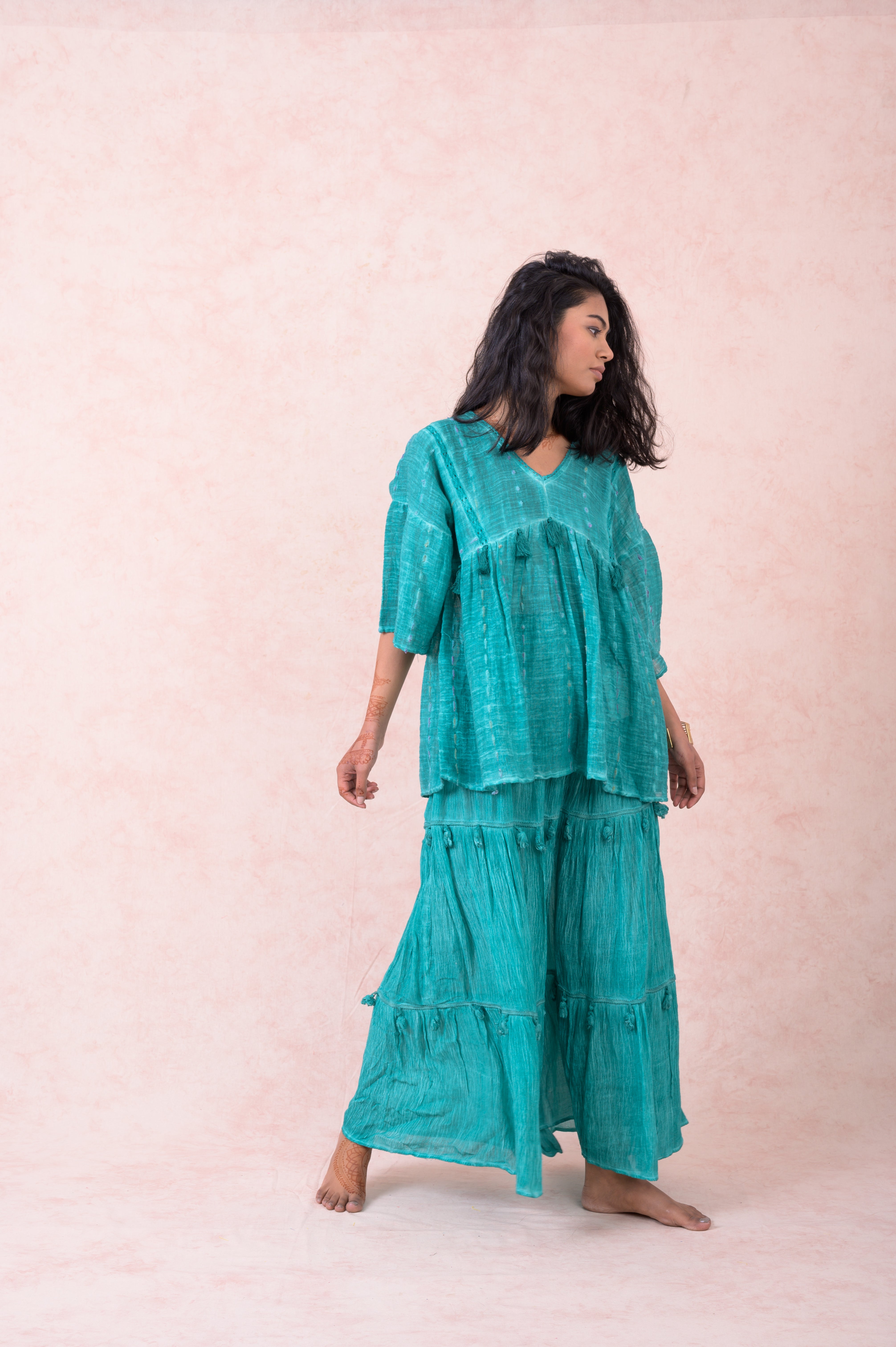 Rhea Fringe Skirt