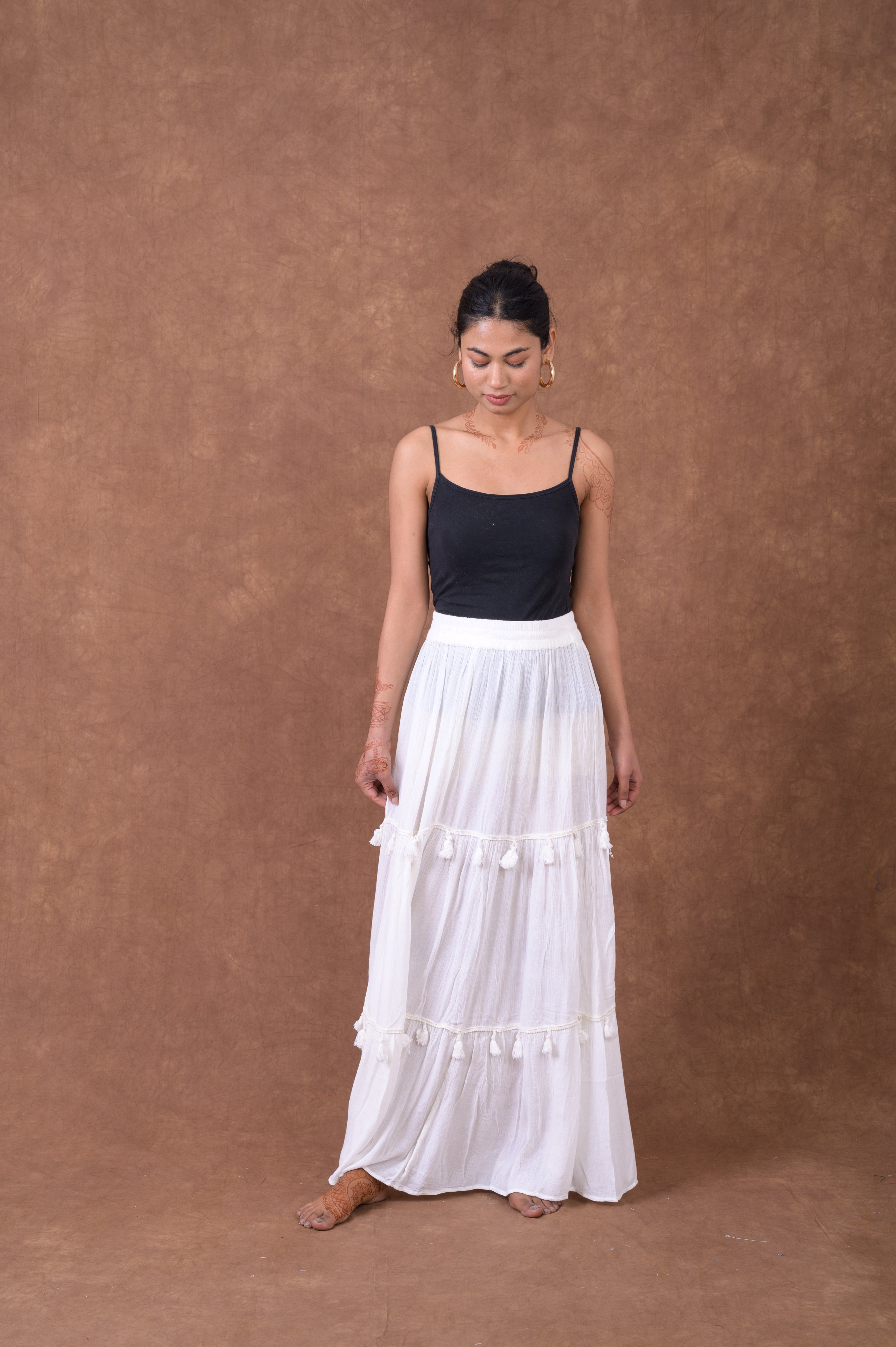 Rhea Fringe Skirt