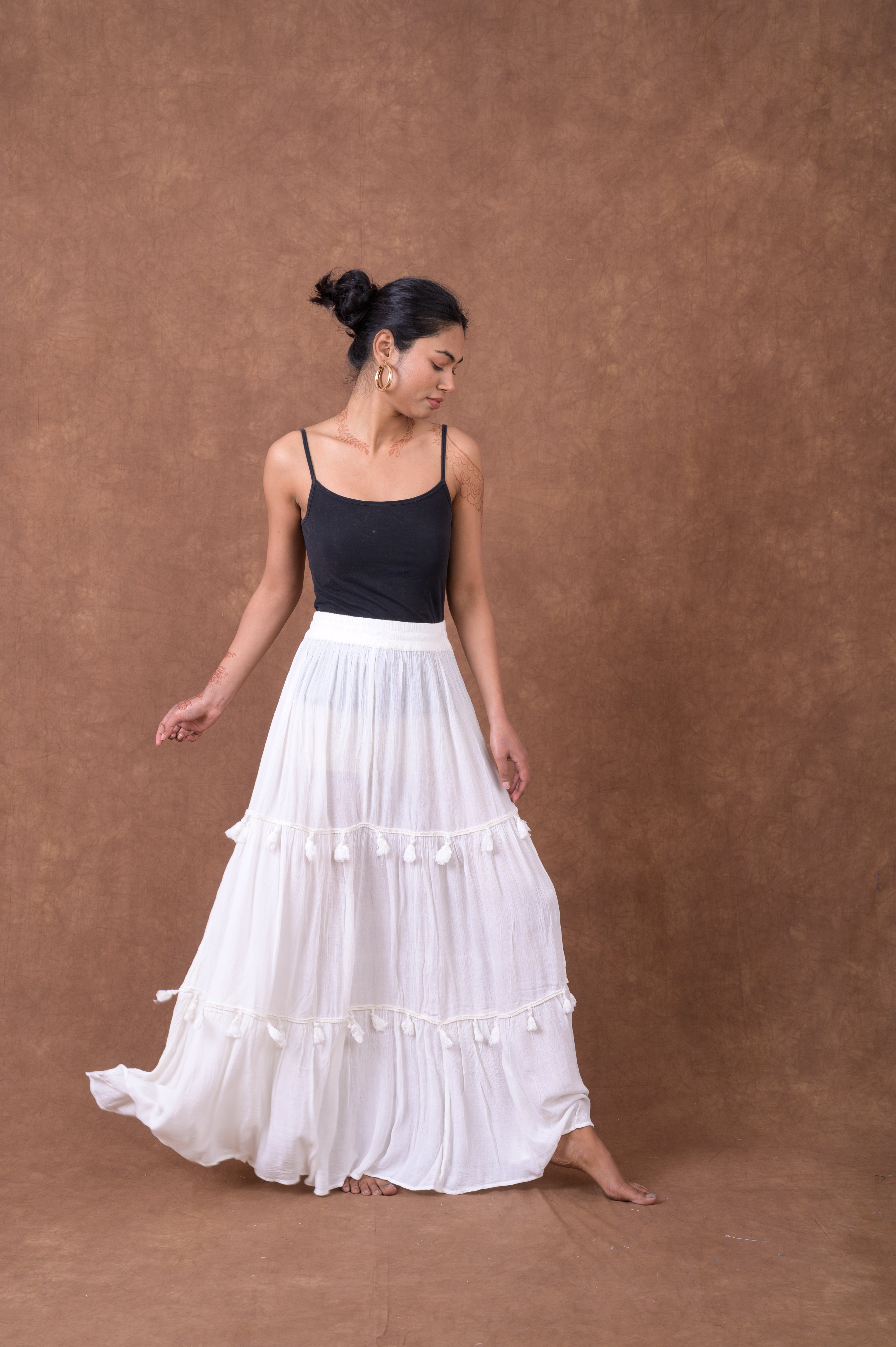 Rhea Fringe Skirt