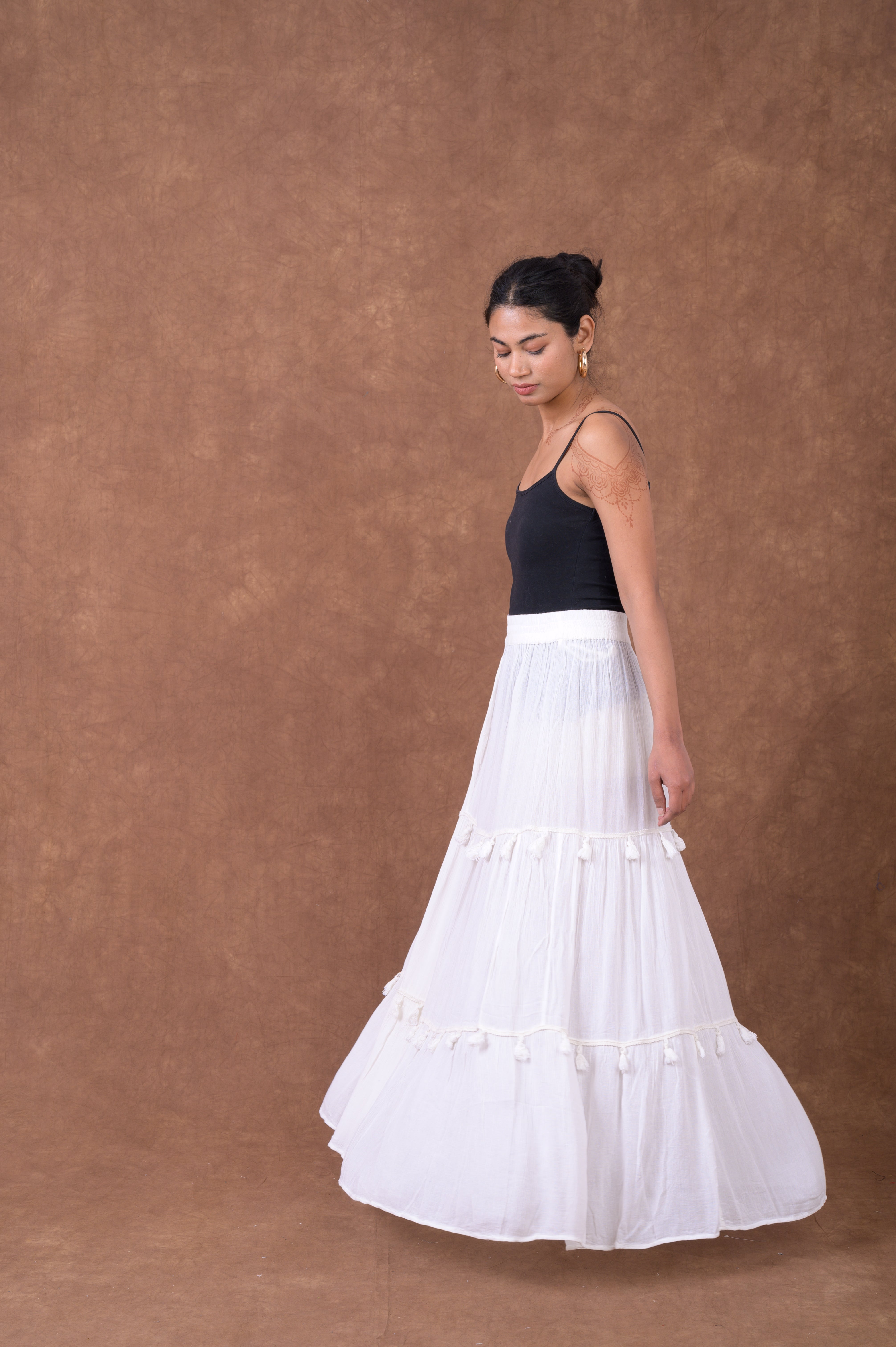 Rhea Fringe Skirt