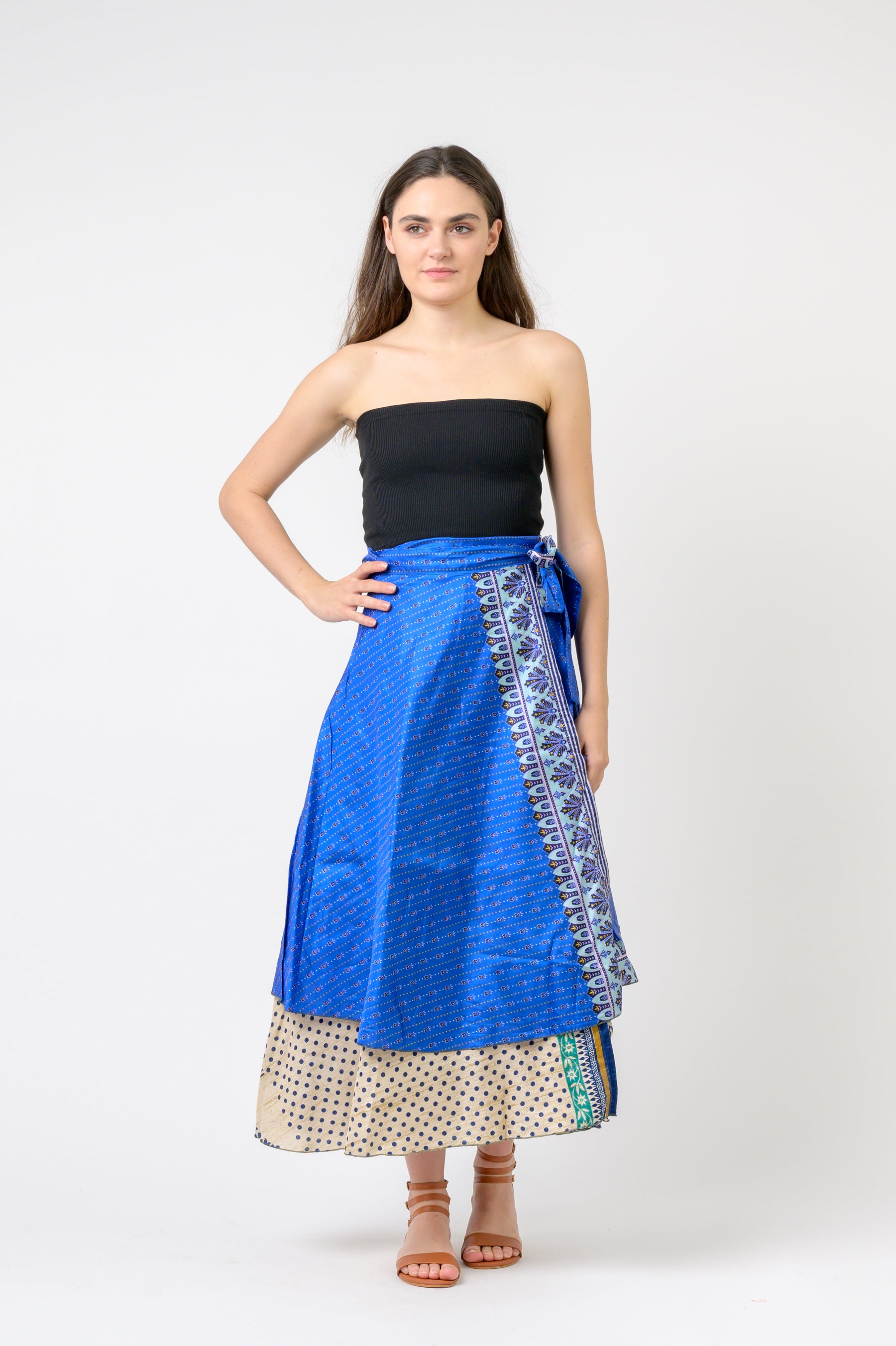 Printed Wrap Skirt - Assorted