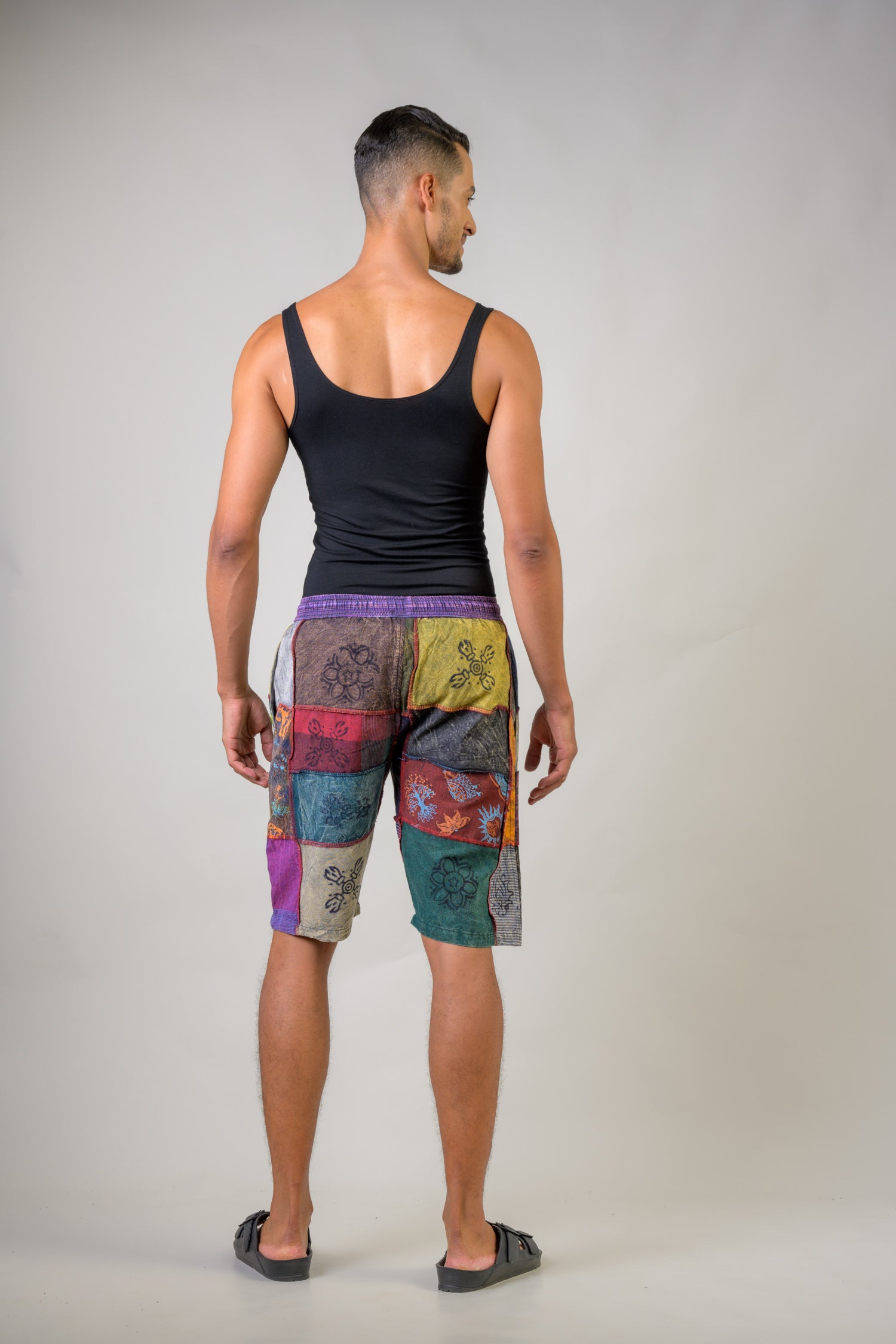 Patch Shorts - Multicolor