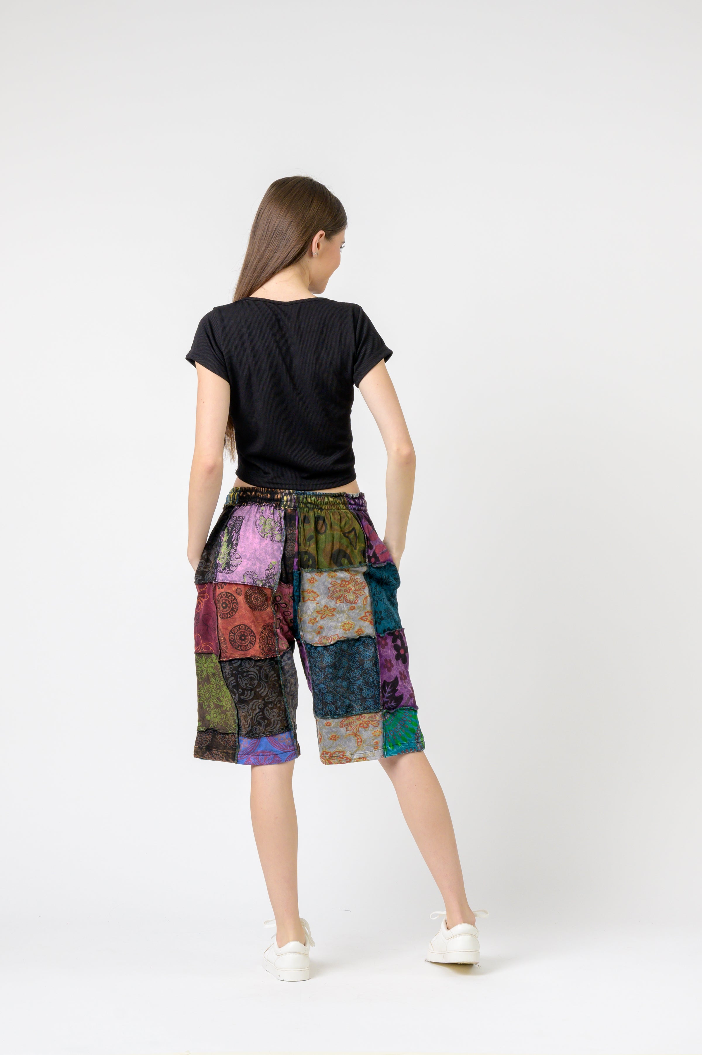 Mix Patch Short Trouser