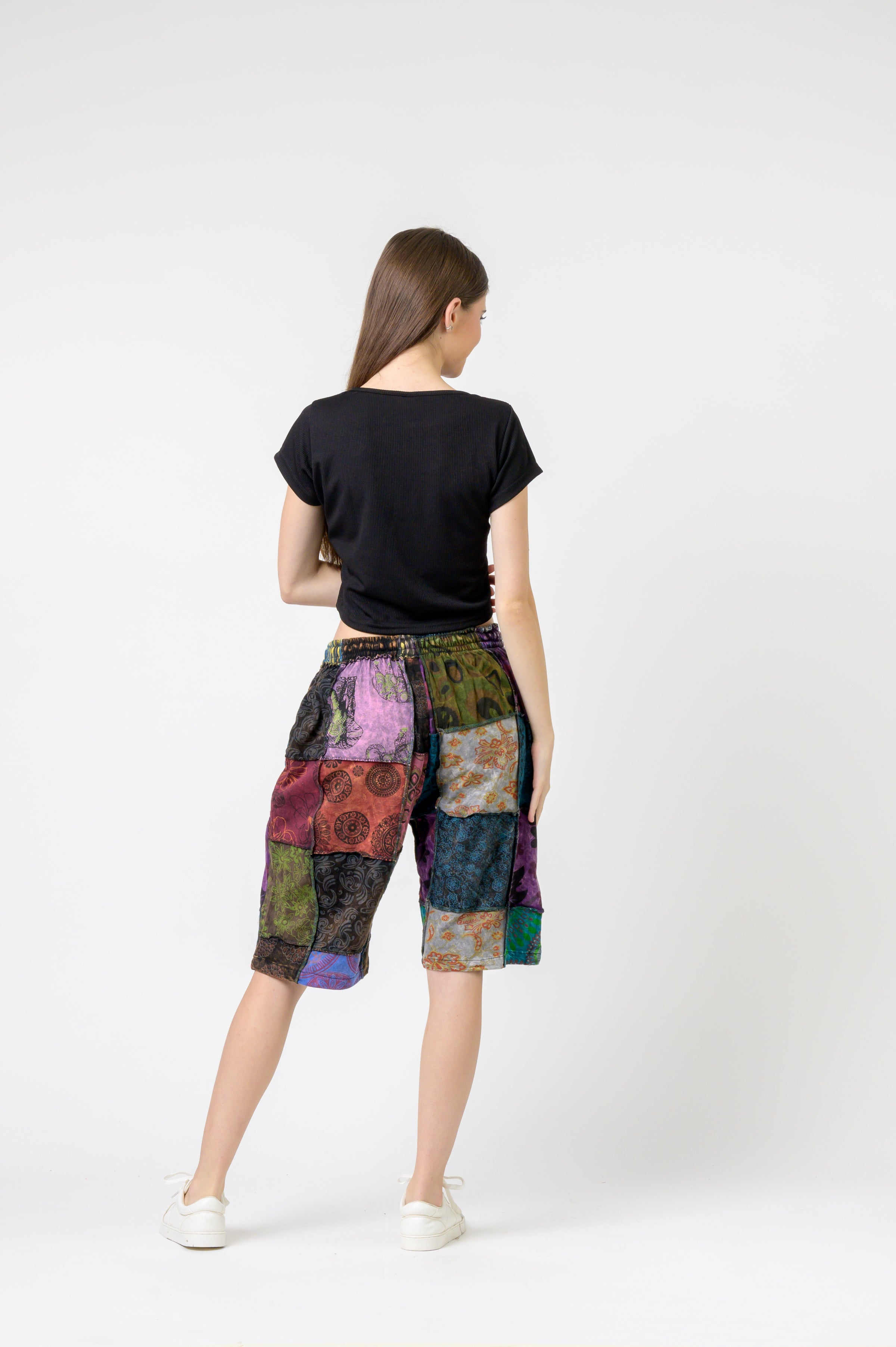 Rhea Mix Patch Short Trouser