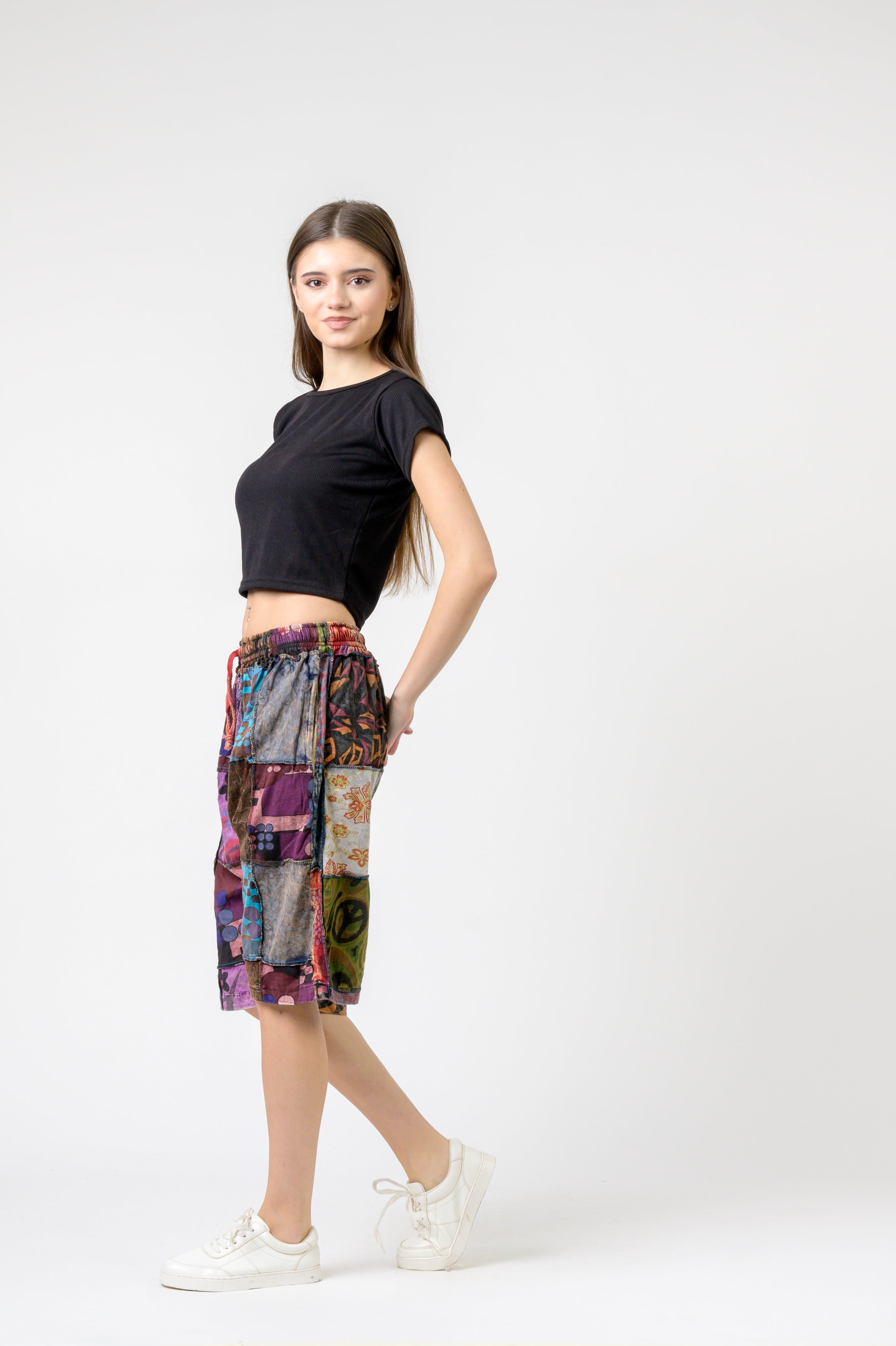 Mix Patch Short Trouser