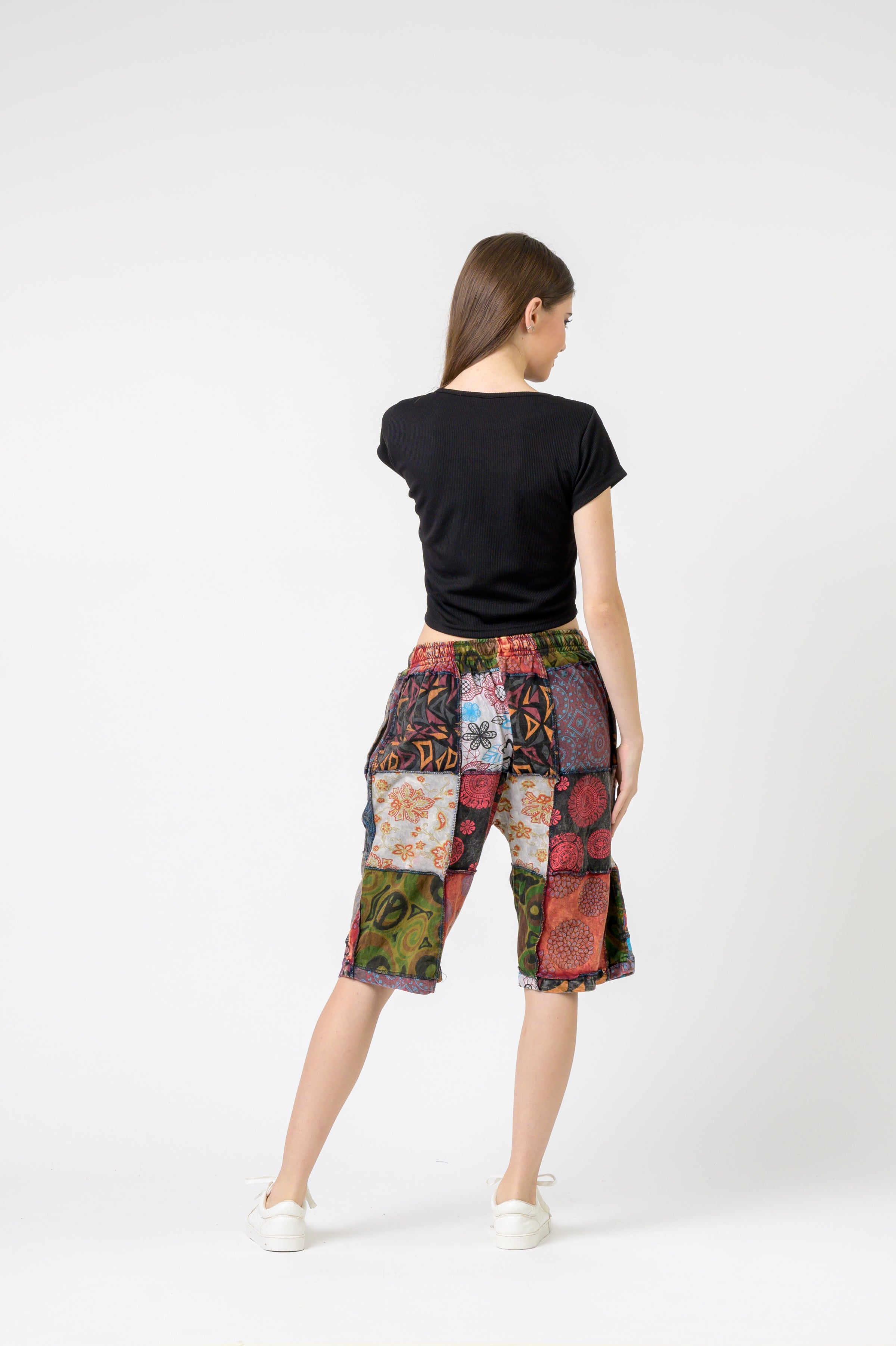 Rhea Mix Patch Short Trouser