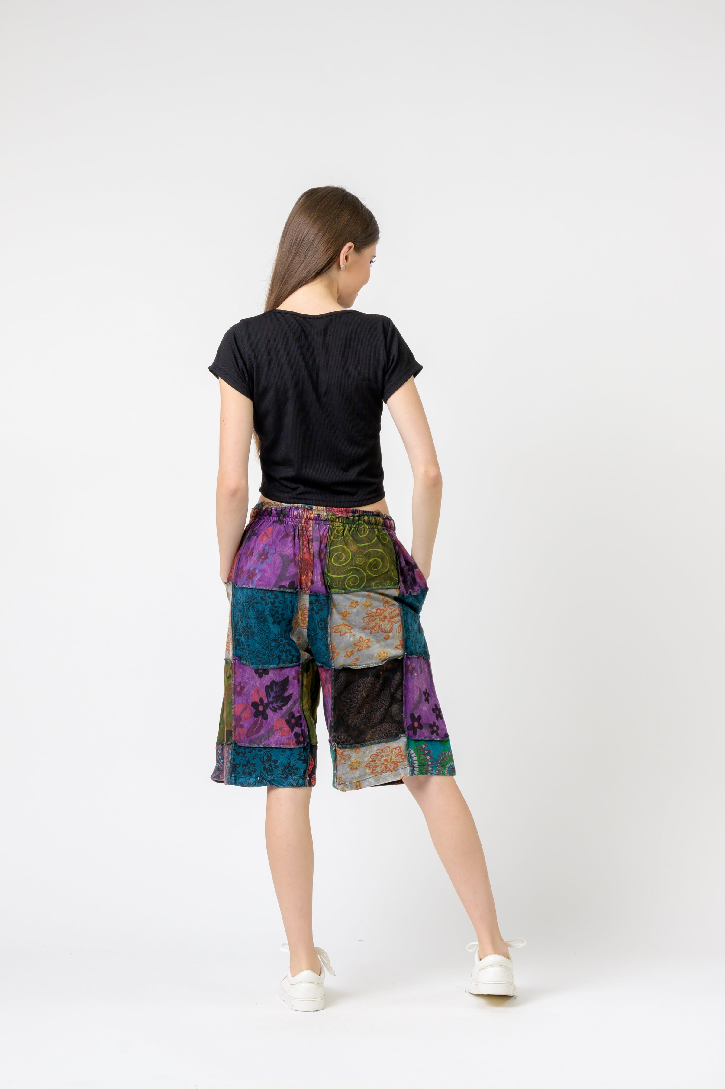 Mix Patch Short Trouser