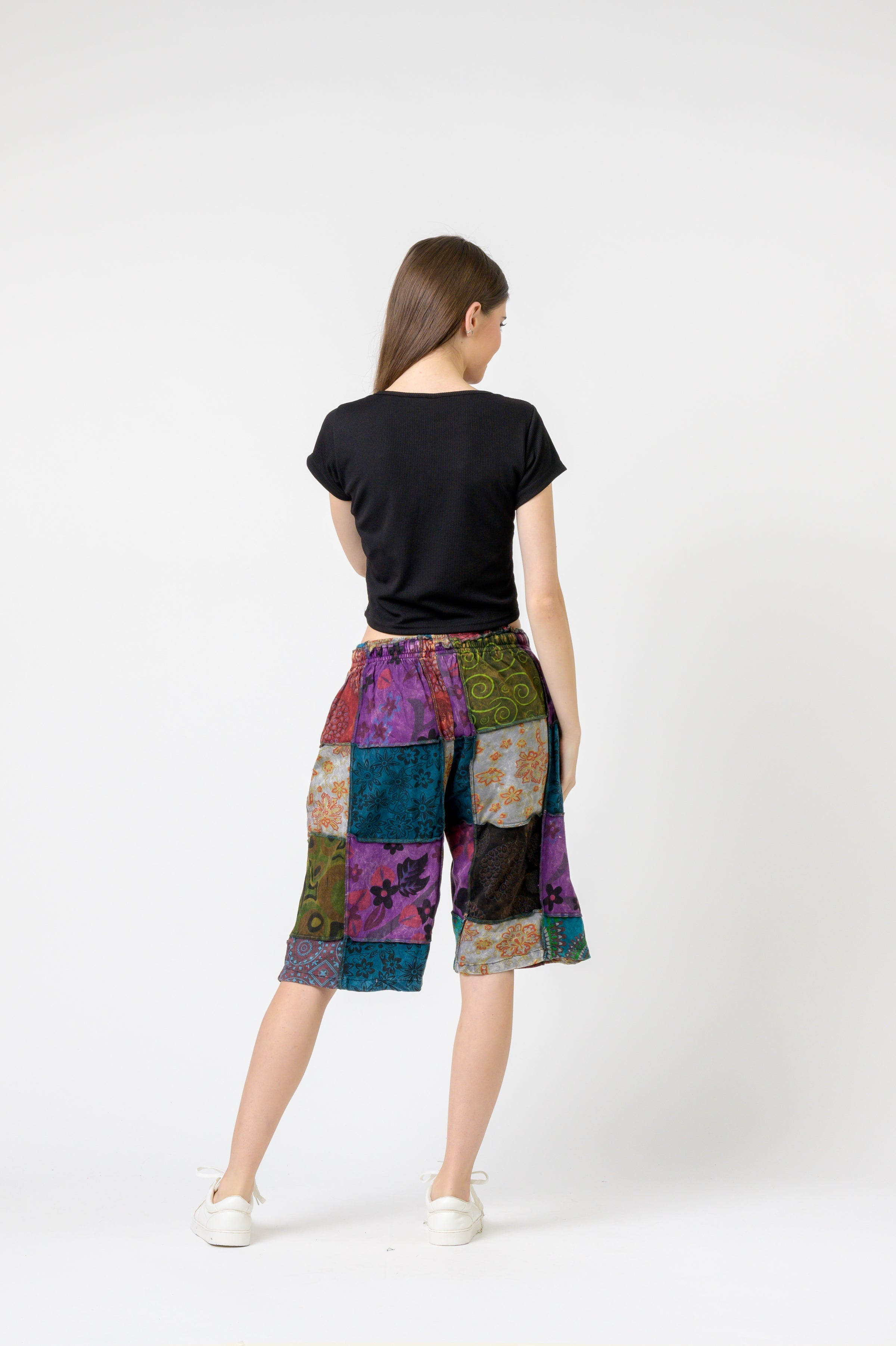 Rhea Mix Patch Short Trouser