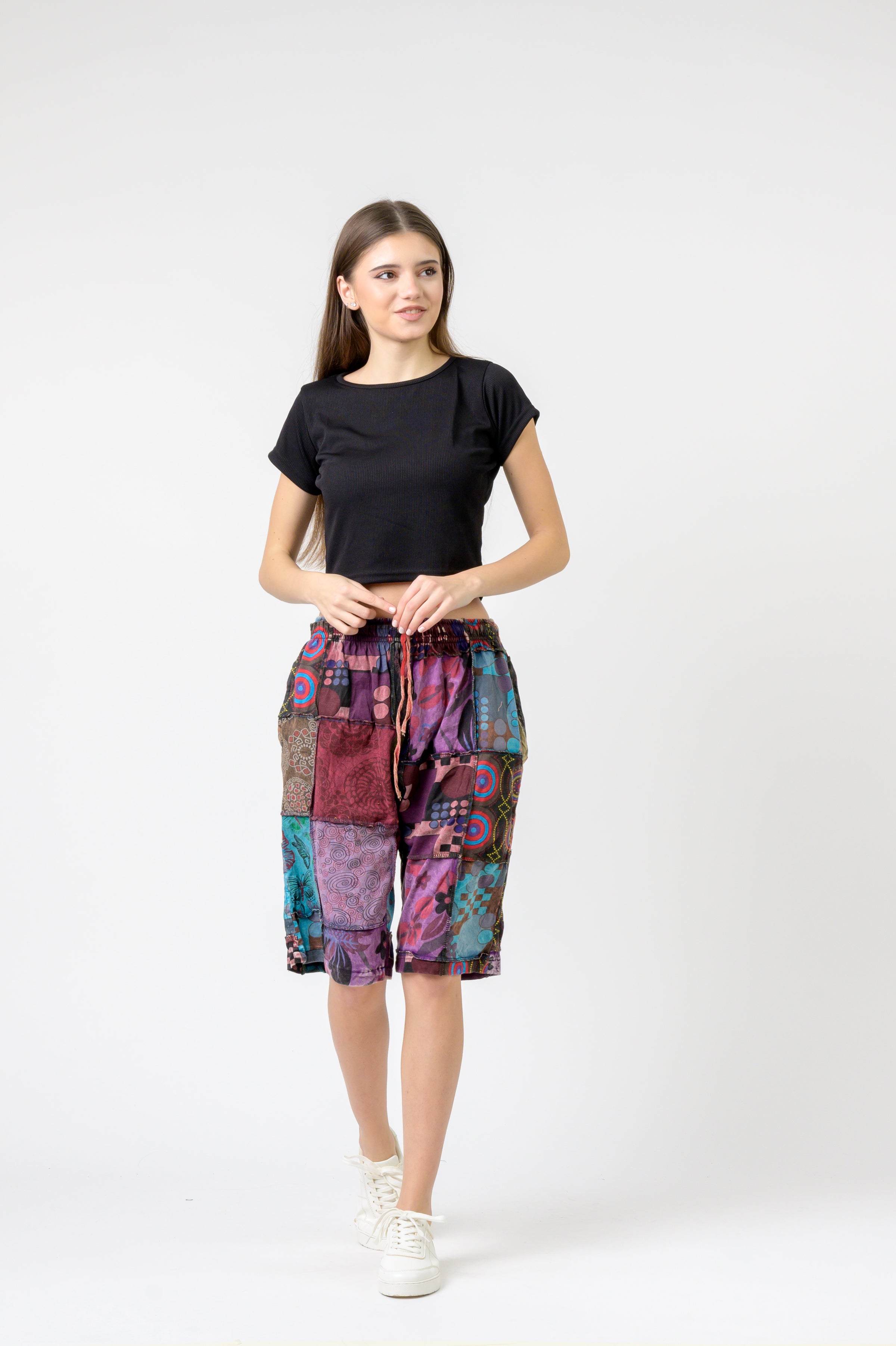 Mix Patch Short Trouser