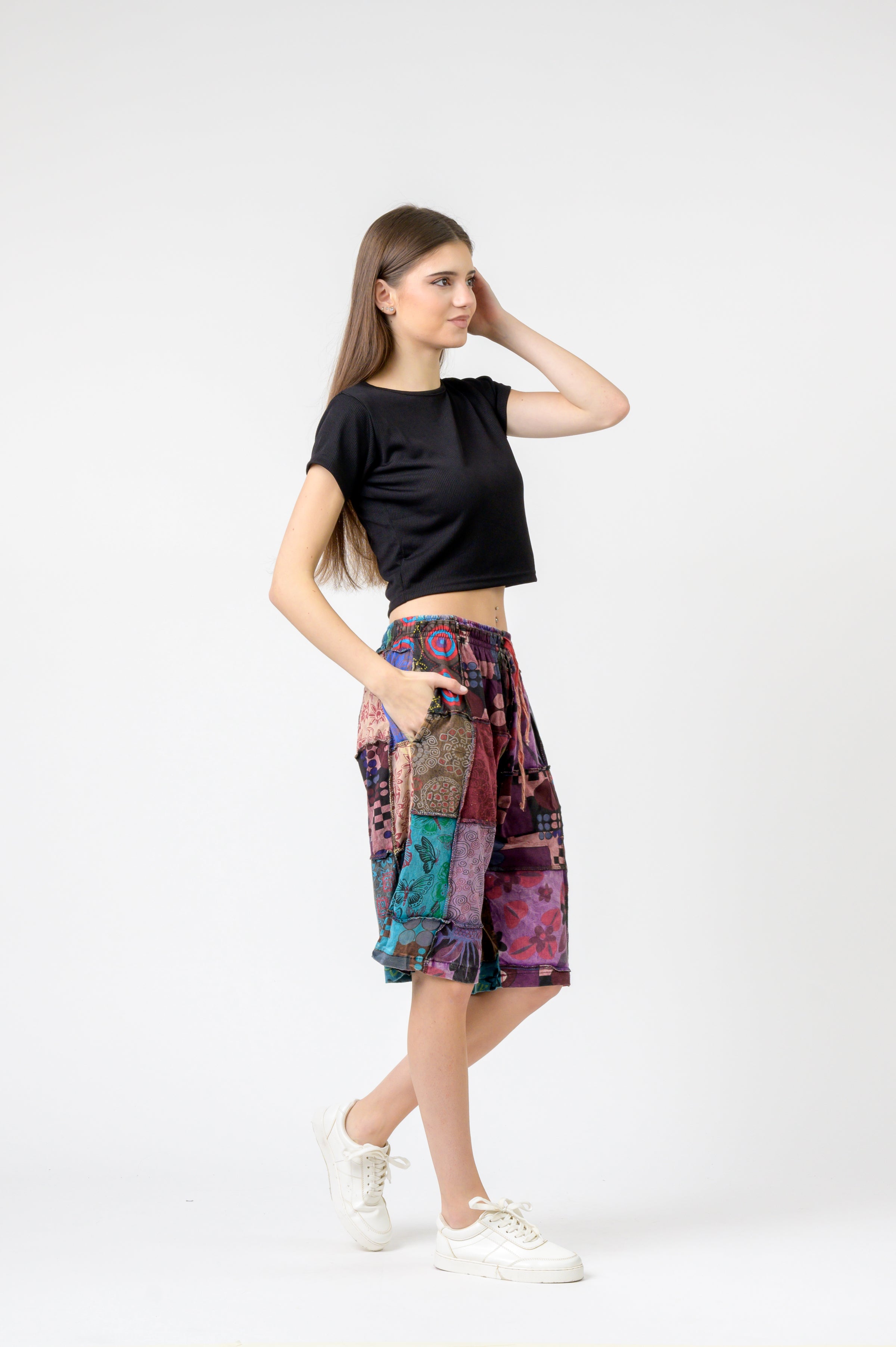 Mix Patch Short Trouser